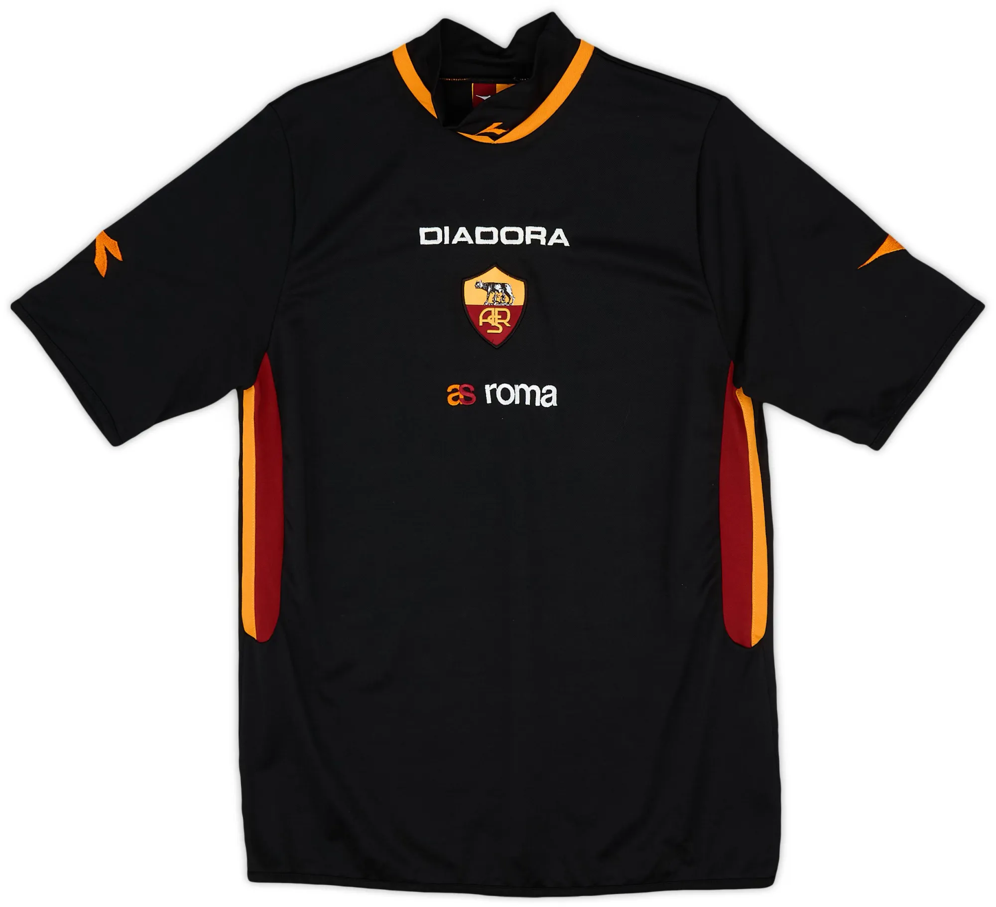 2003-04 Roma Diadora Training Shirt 9/10 (M