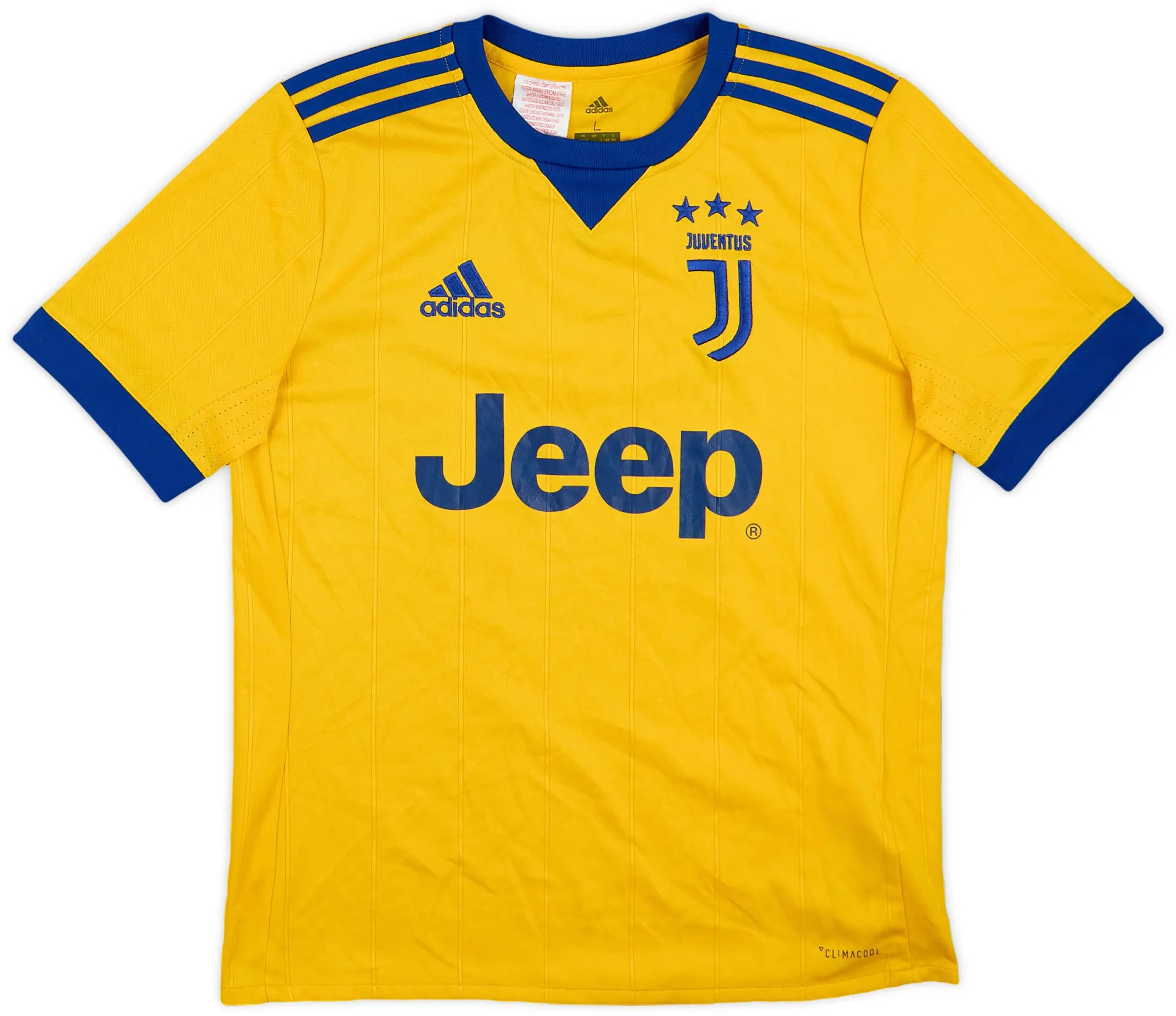 adidas 2017-18 Juventus Away Shirt - 7/10 - (L.Boys)