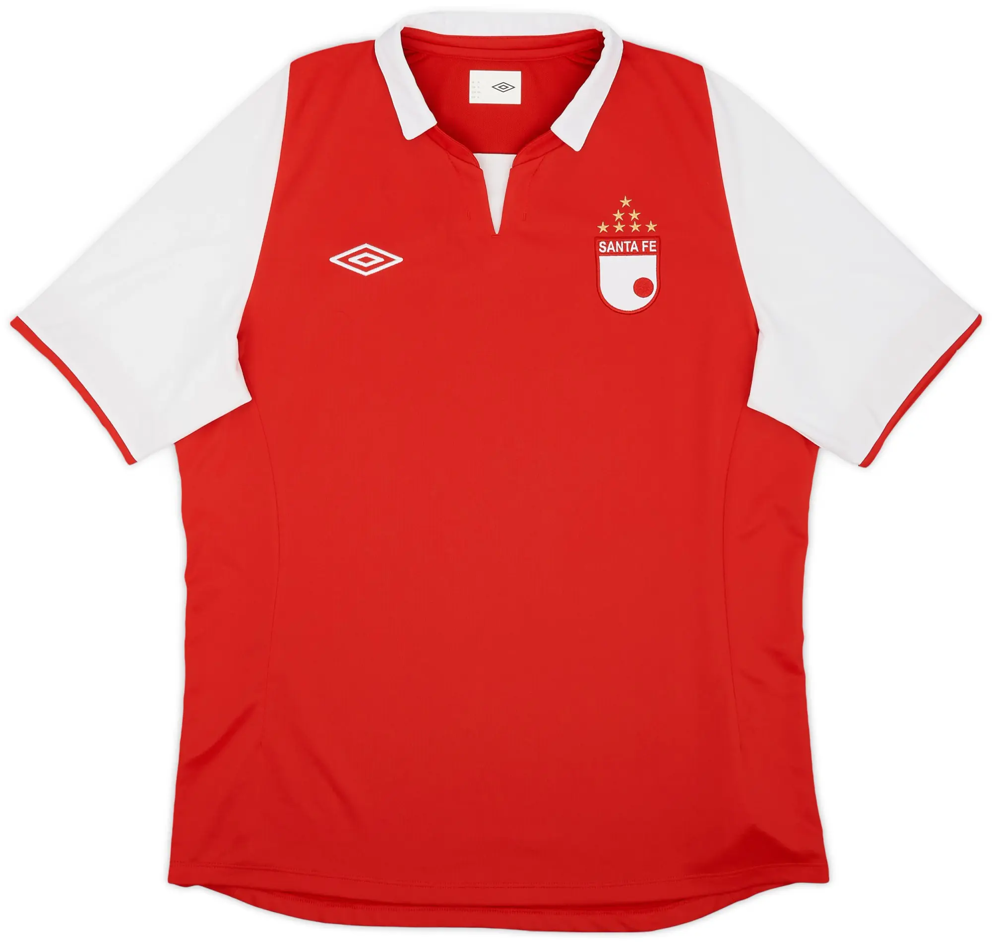 Umbro 2013-14 Independiente Santa Fe Home Shirt - 9/10 - (XL)