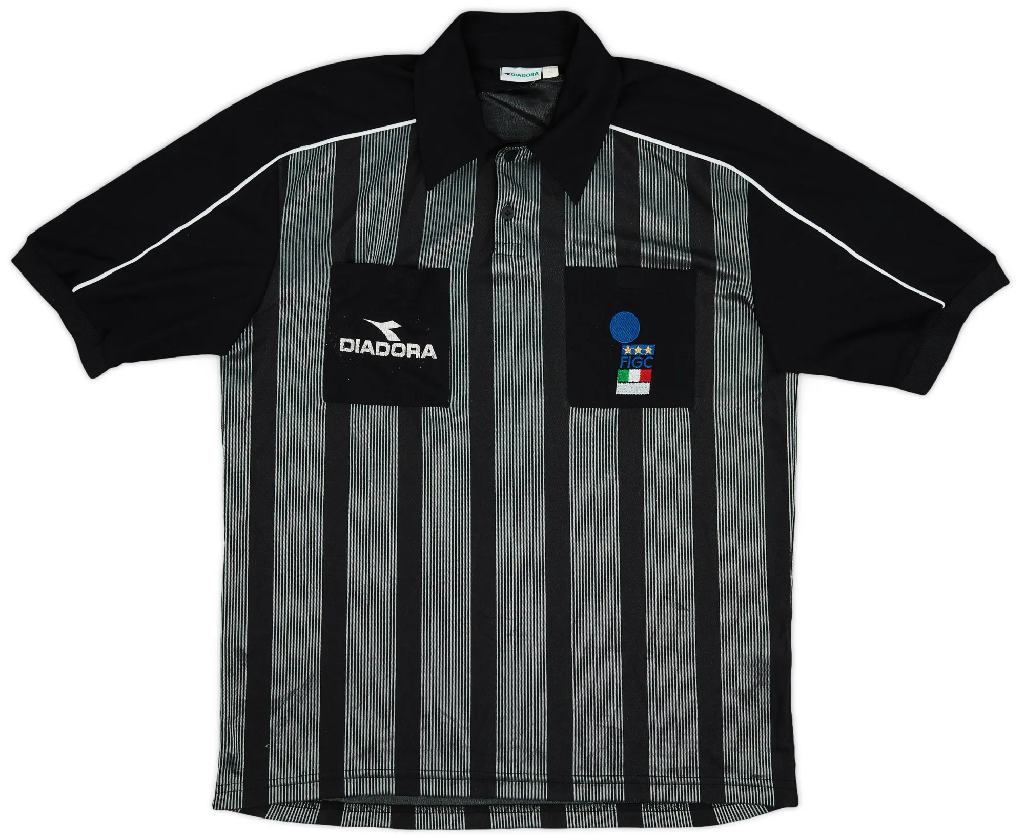 1999-00 Italy FIGC Diadora Referee Shirt - 7/10 - (XL)