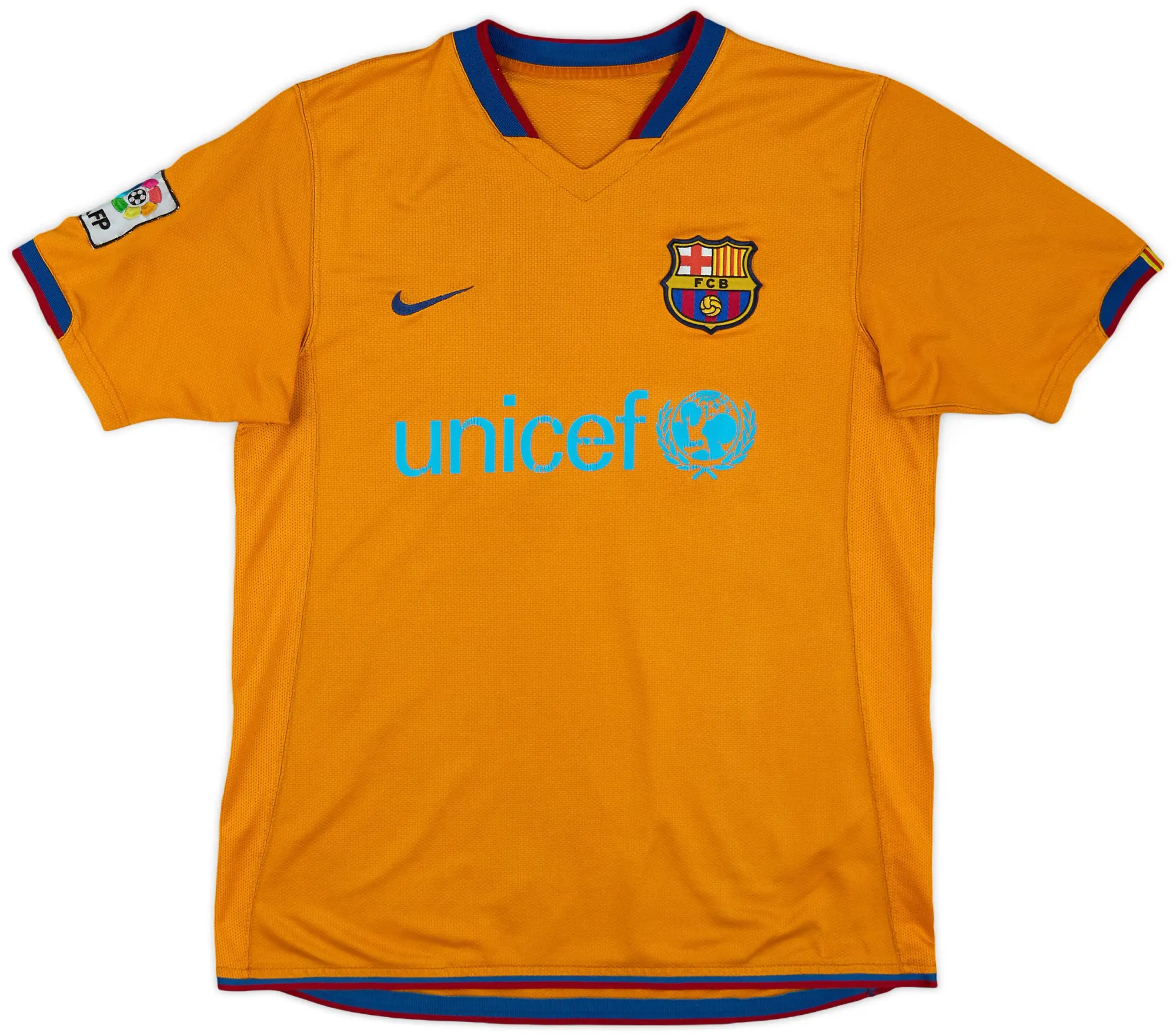 Nike 2006-08 Barcelona Away Shirt - 4/10 - (M)