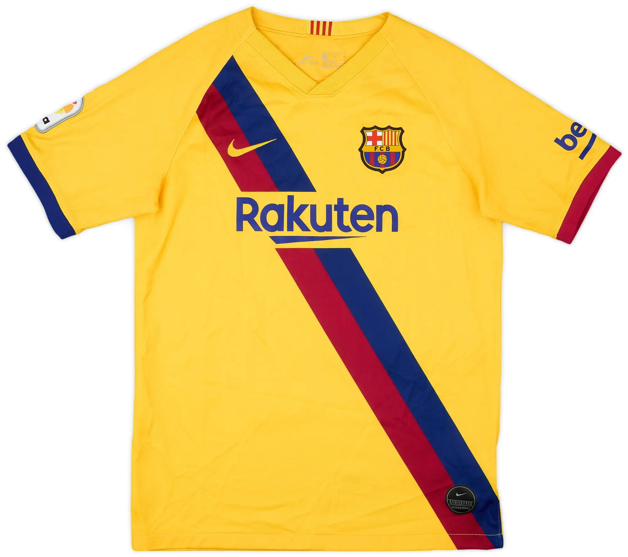 Nike 2019-20 Barcelona Away Shirt - 7/10 - (XL.Boys)