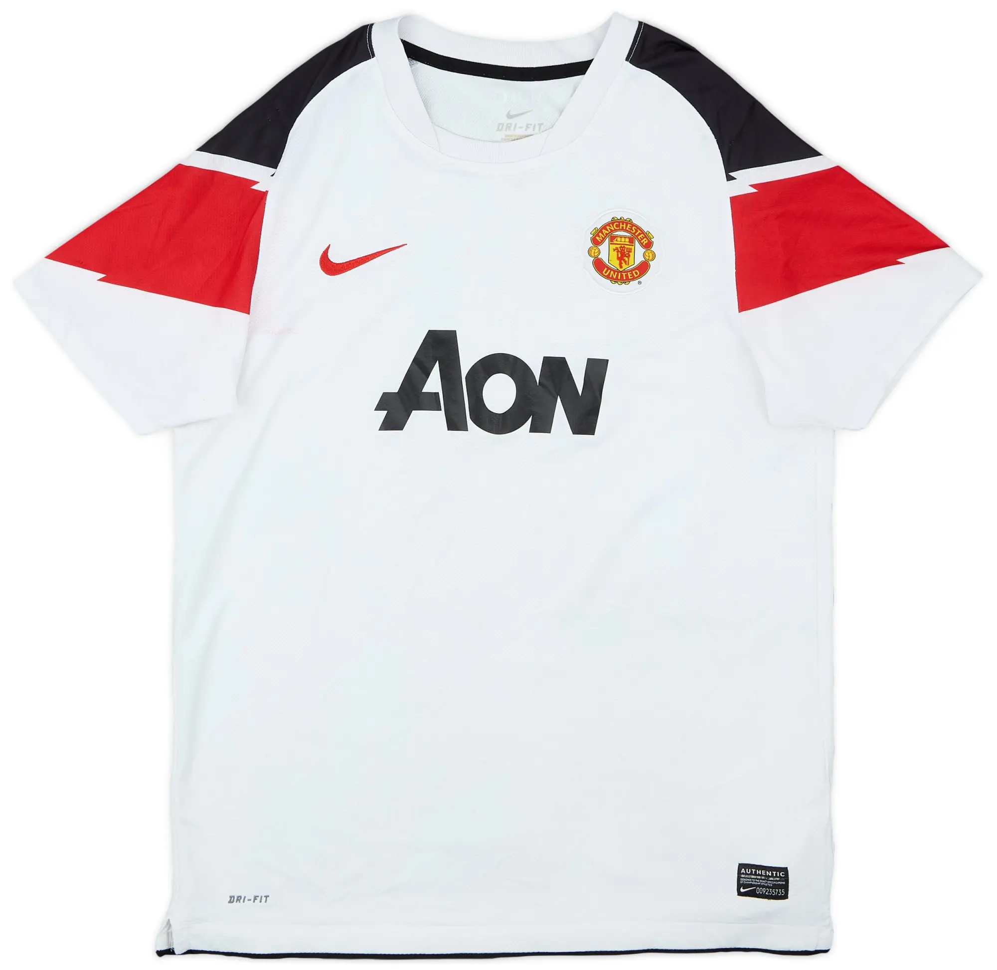 Nike 2010-12 Manchester United Away Shirt - 5/10 - (XL.Boys)