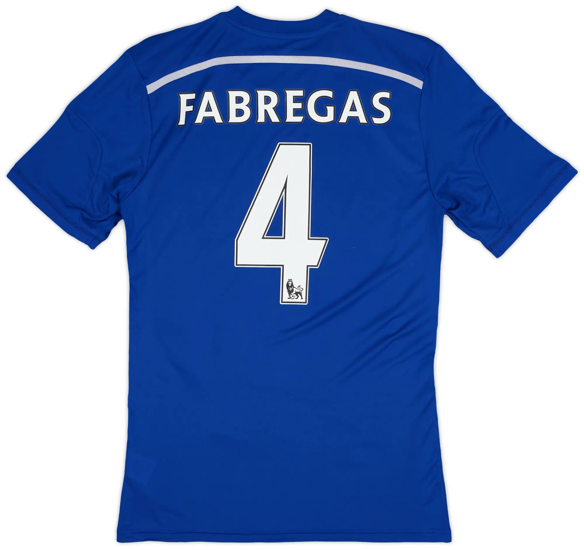 adidas 2014-15 Chelsea Player Issue Home Shirt Fabregas #4 (M)