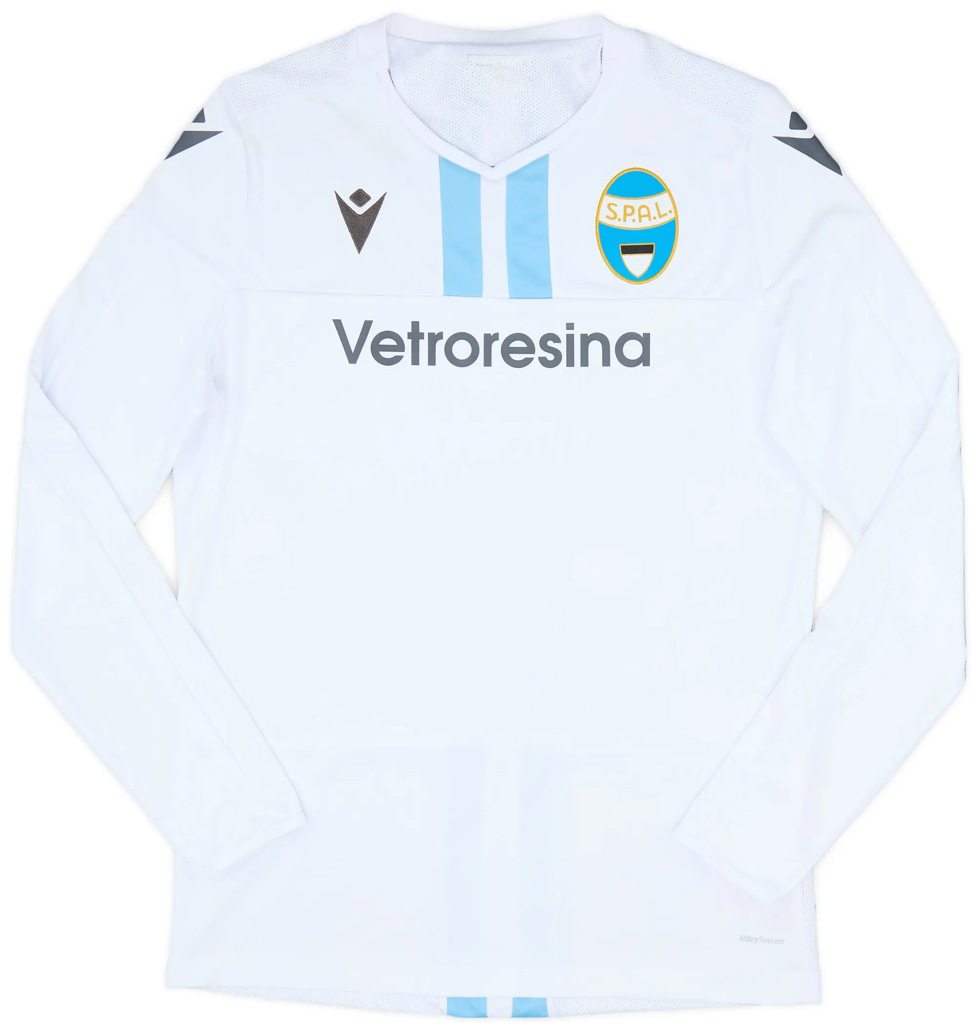 2021-22 SPAL Macron Training L/S Shirt - 8/10 - (M)