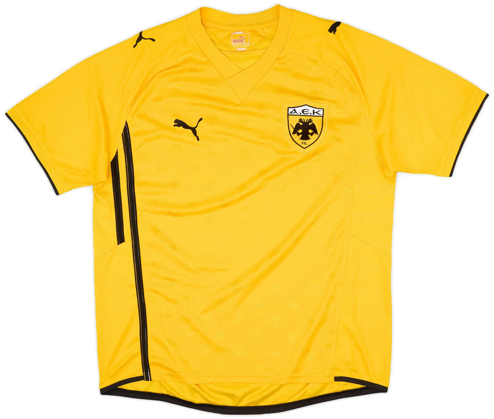 Puma 2010-11 AEK Athens Home Shirt - 8/10 - (XL)