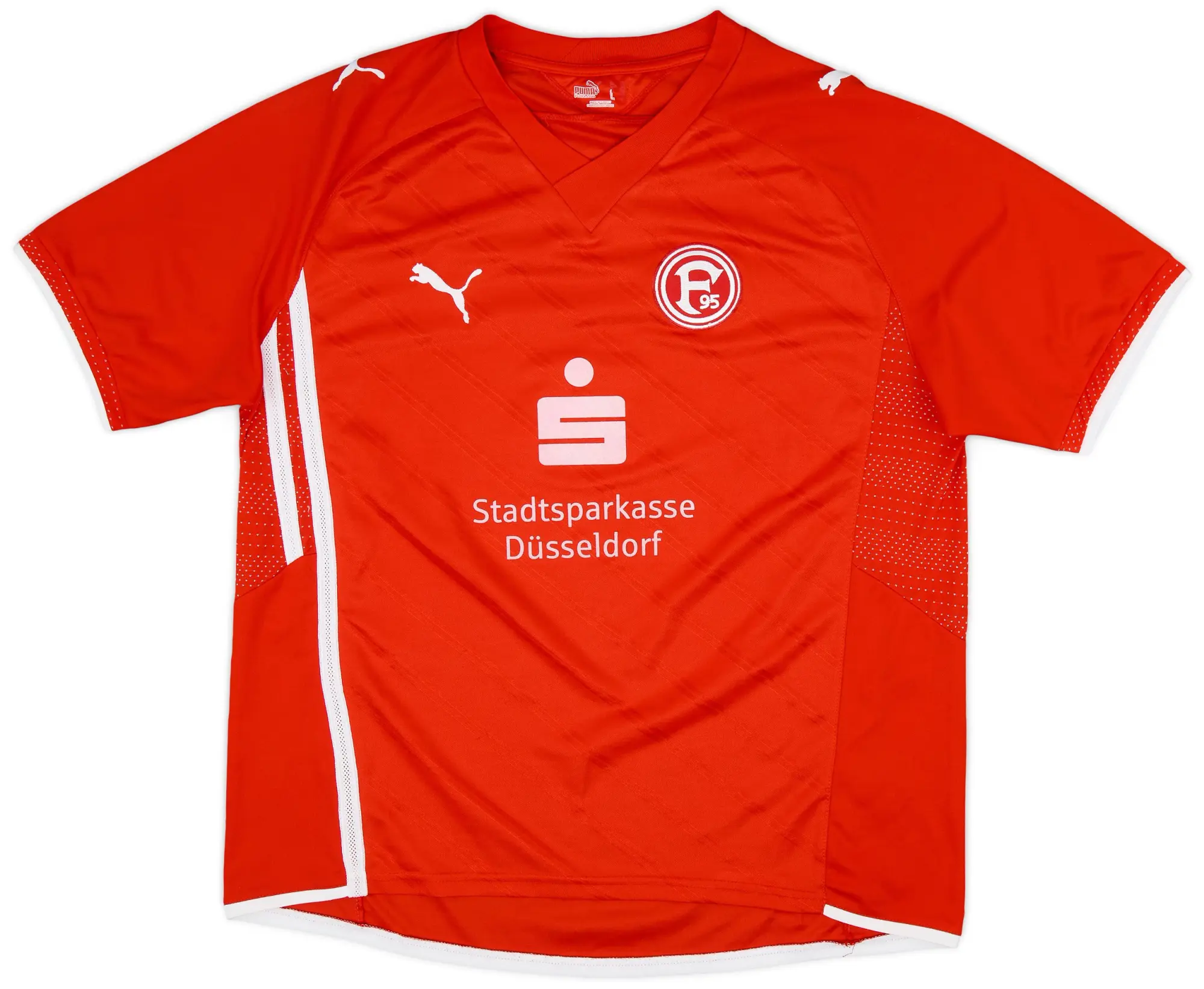 Puma 2009-10 Fortuna Dusseldorf Home Shirt - 7/10 - (XL)