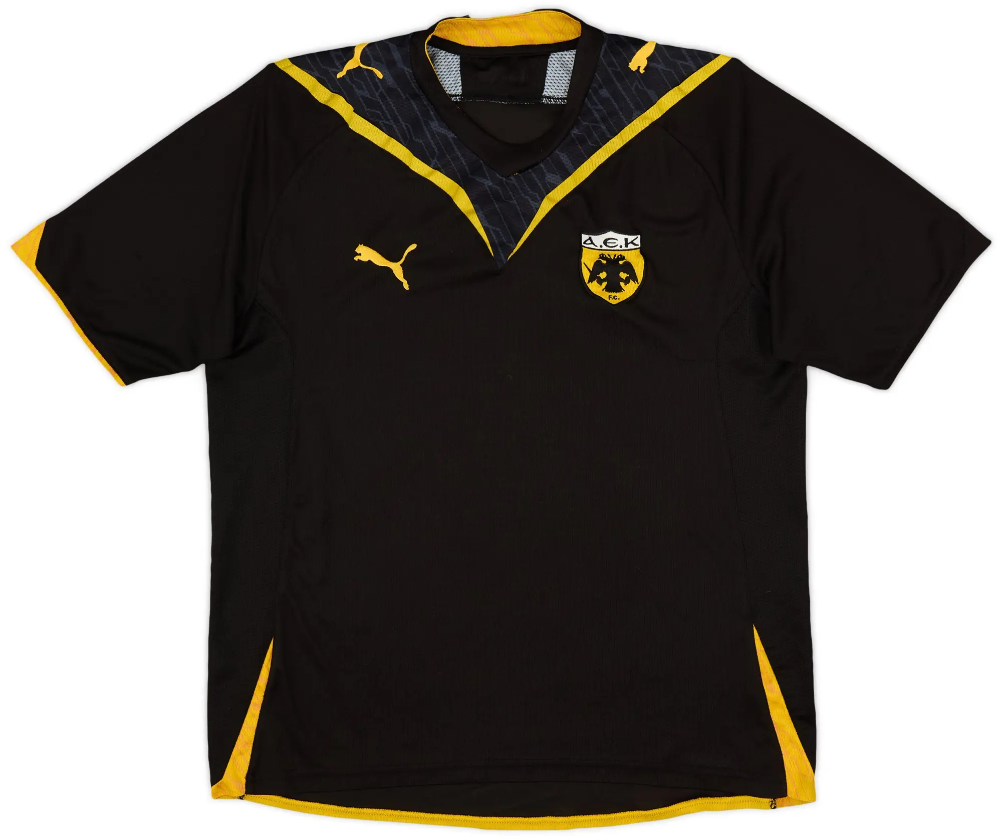 Puma 2009-10 AEK Athens Away Shirt - 7/10 - (M)