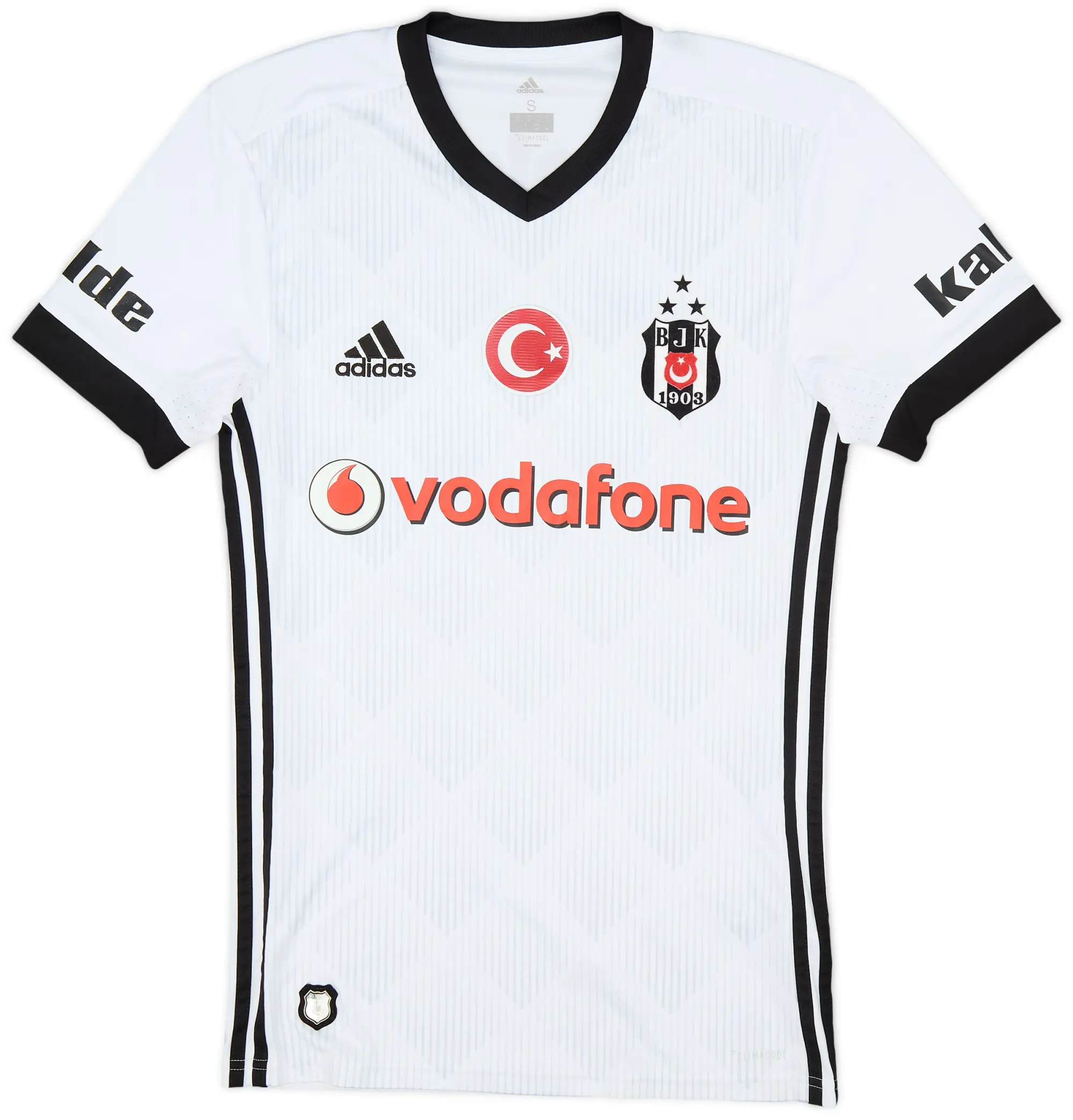 adidas 2017-18 Besiktas Home Shirt - 7/10 - (S)