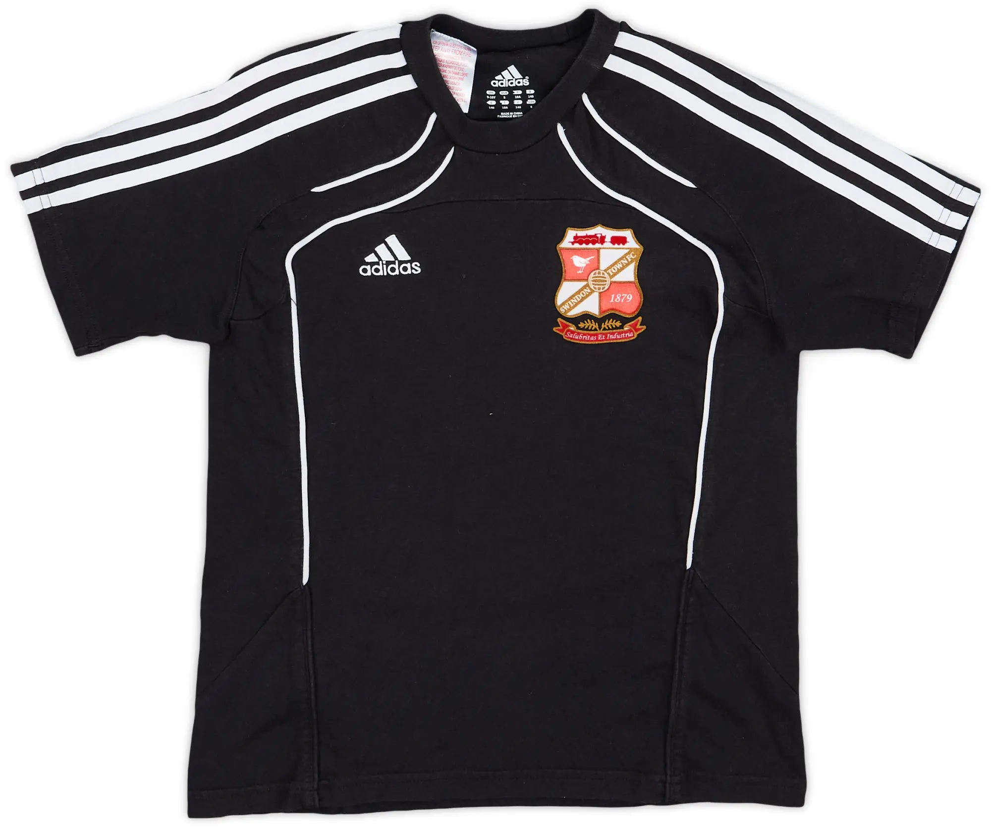 2010-11 Swindon Town adidas Cotton Tee - 6/10 - (S.Boys)