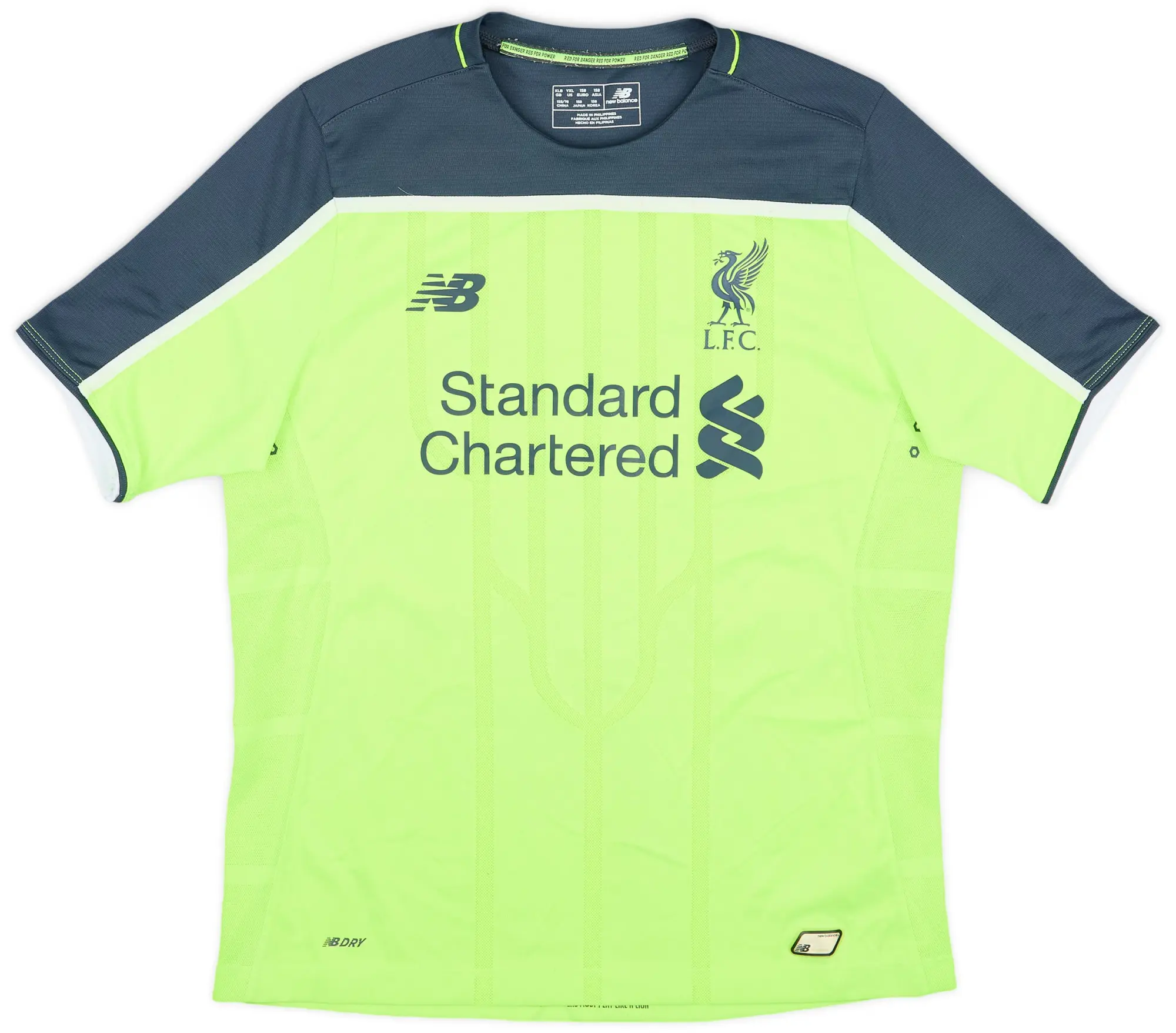 NewBalance 2016-17 Liverpool Third Shirt - 7/10 - (XL.Boys)