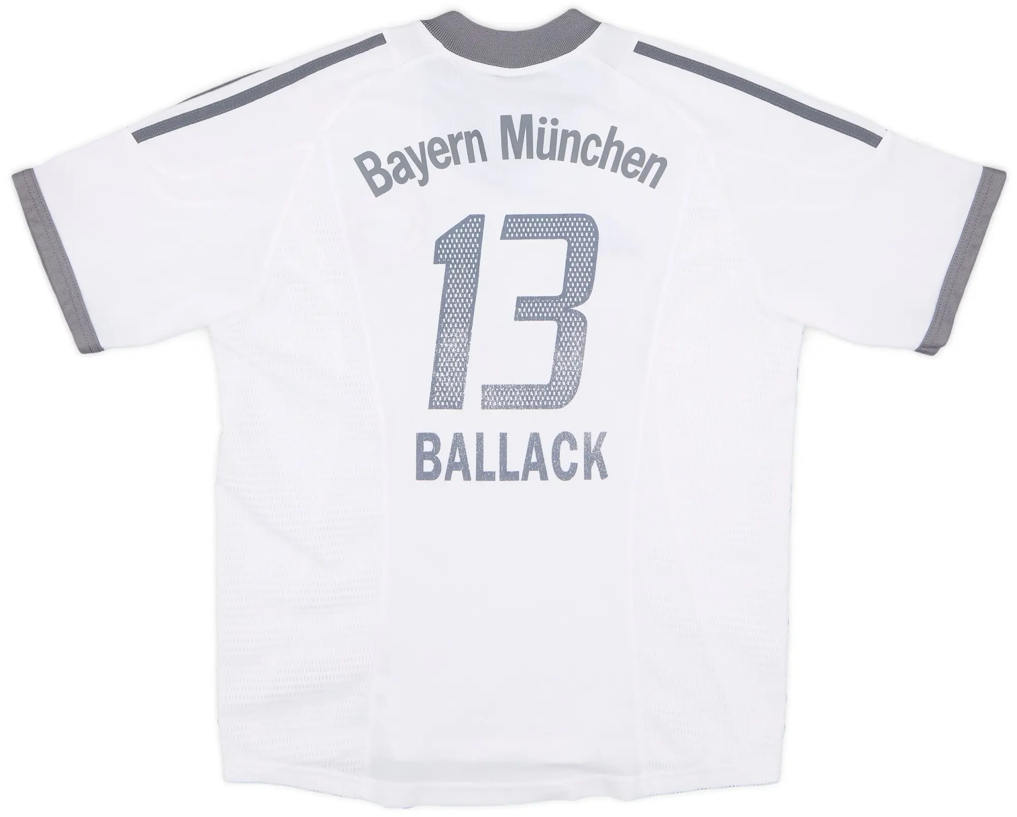 adidas 2002-03 Bayern Munich Away Shirt Ballack #13 - 6/10 - (Y)