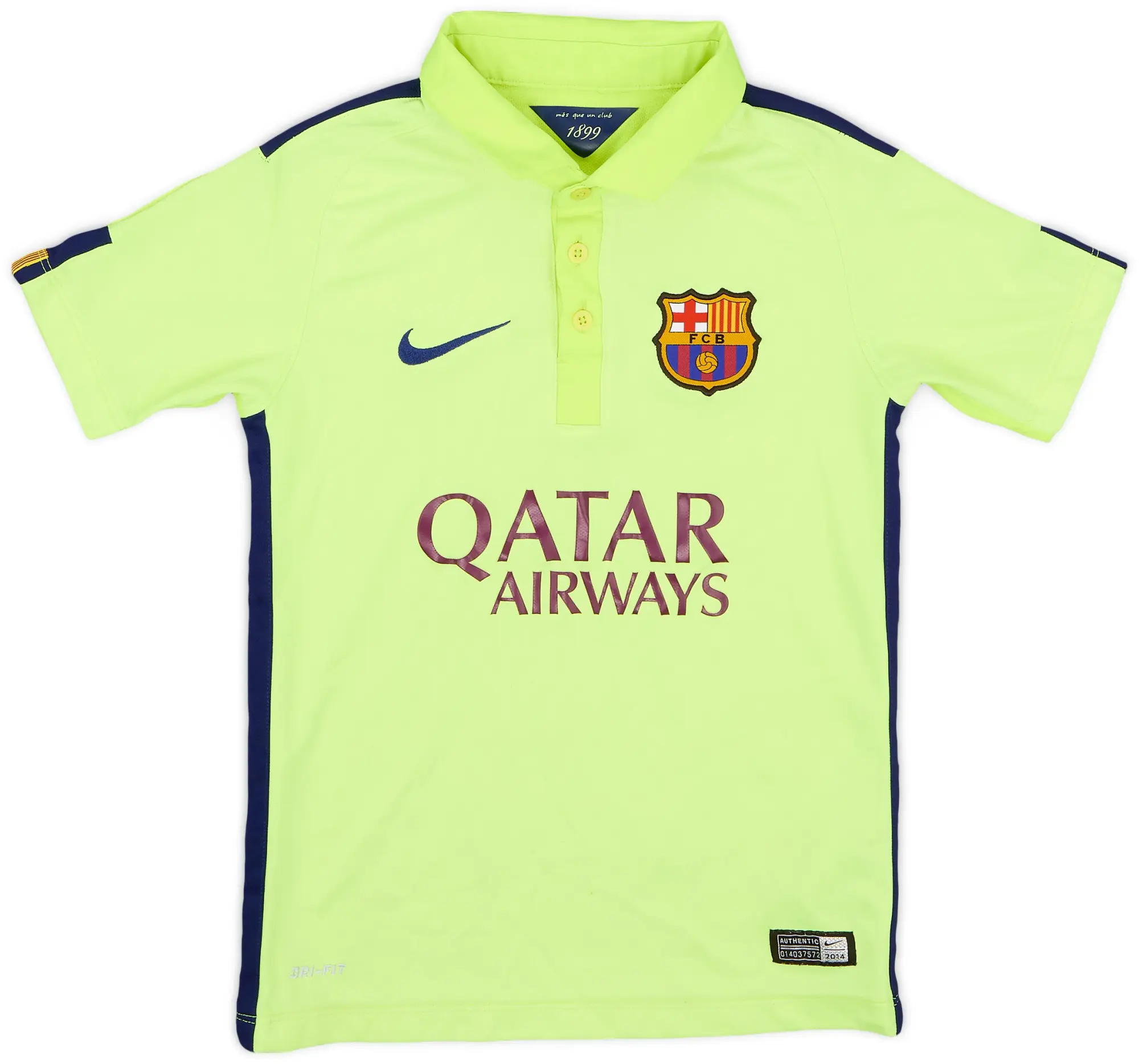 Nike 2014-15 Barcelona Third Shirt - 7/10 - (S.Boys)