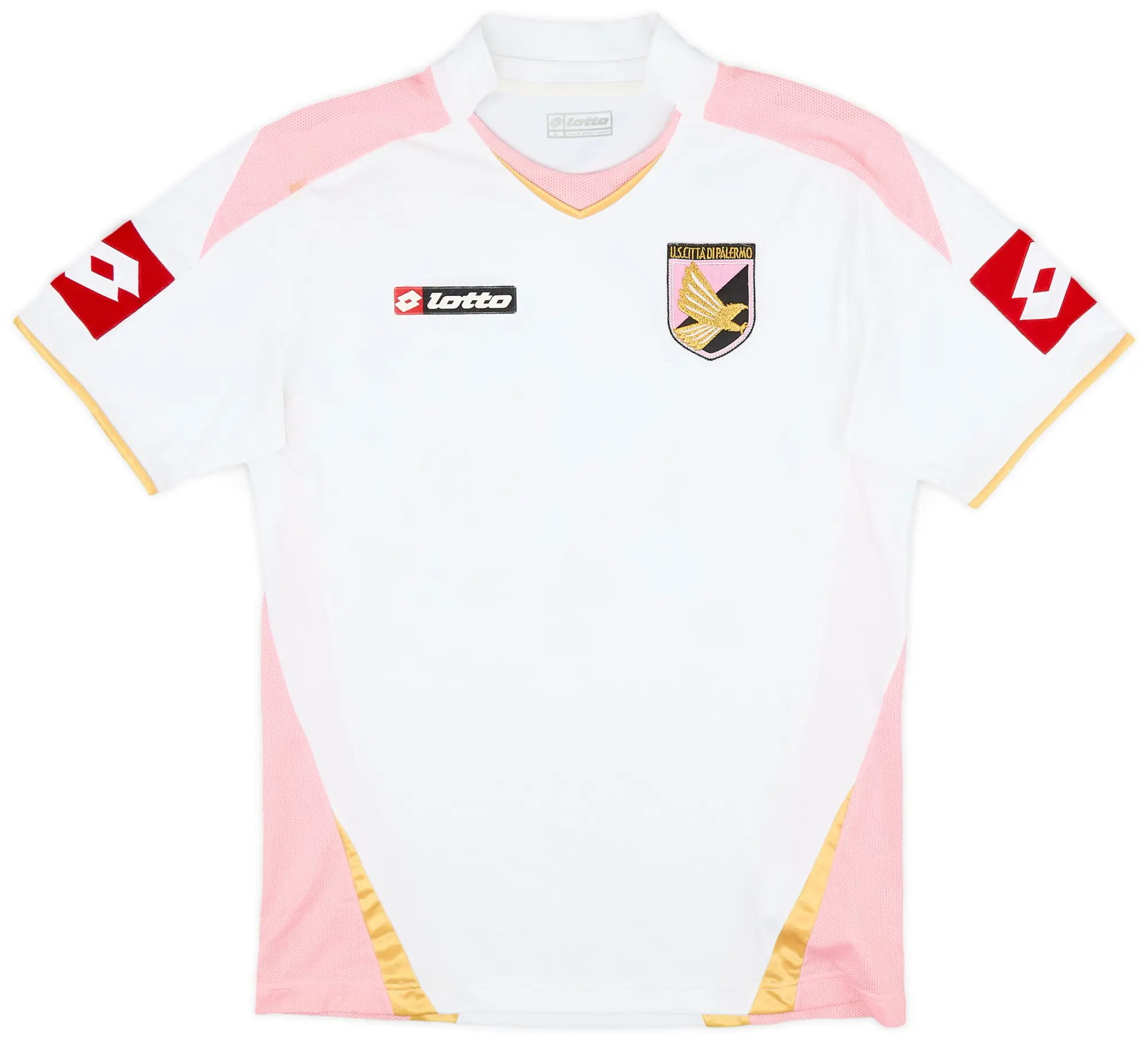 Lotto 2007-08 Palermo Away Shirt - 6/10 - (L)