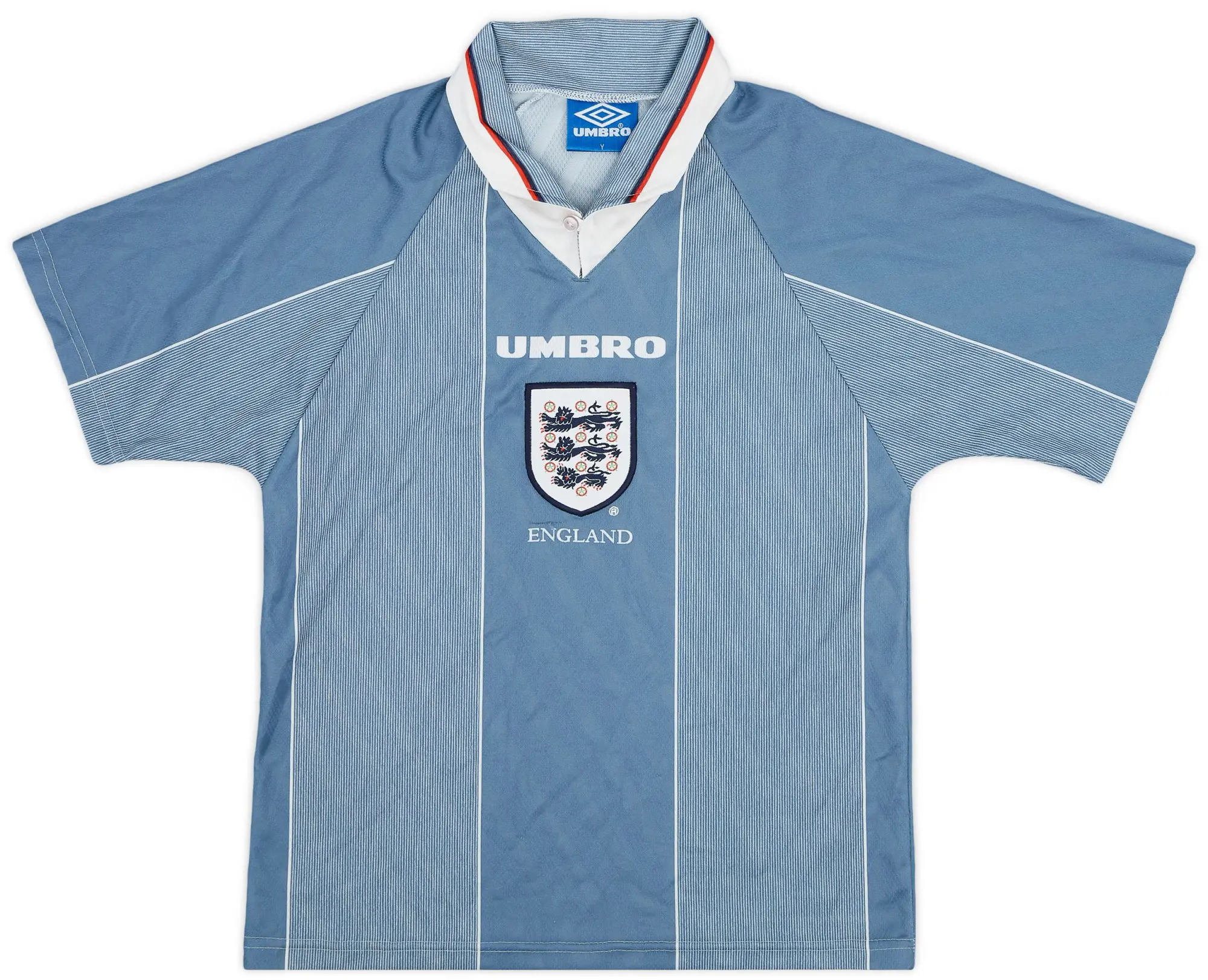 Umbro 1996-97 England Away Shirt - 8/10 - (Y)
