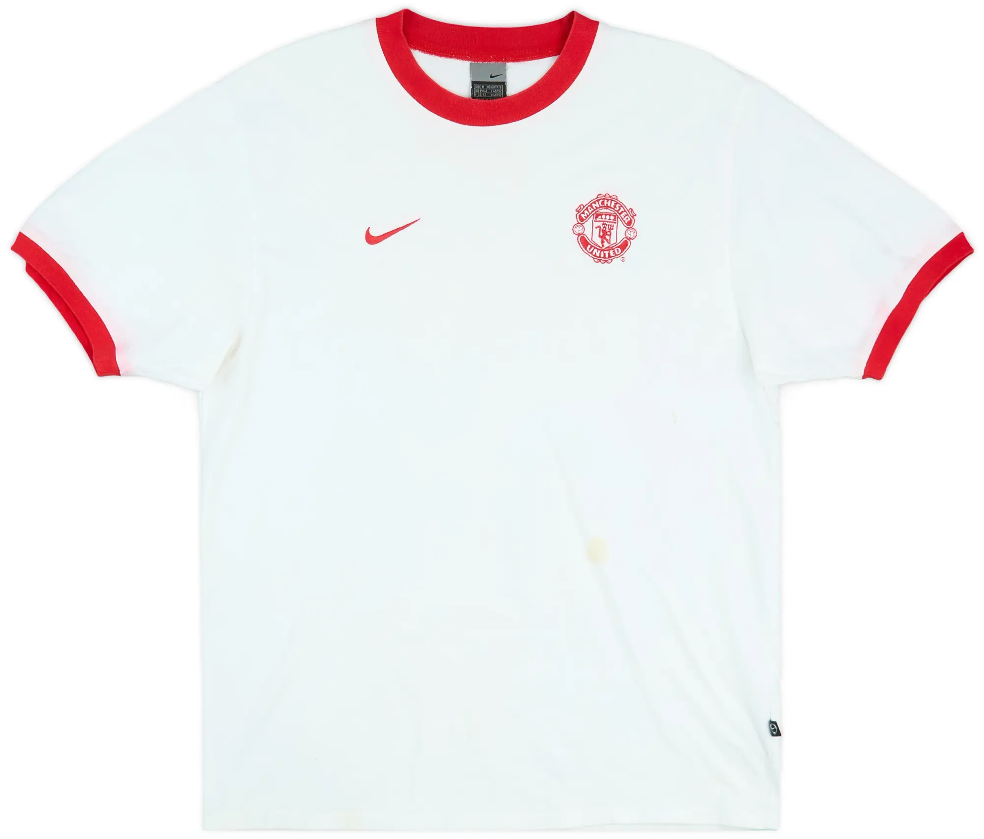 2003-04 Manchester United Nike Training Shirt - 8/10 - (L.Boys)