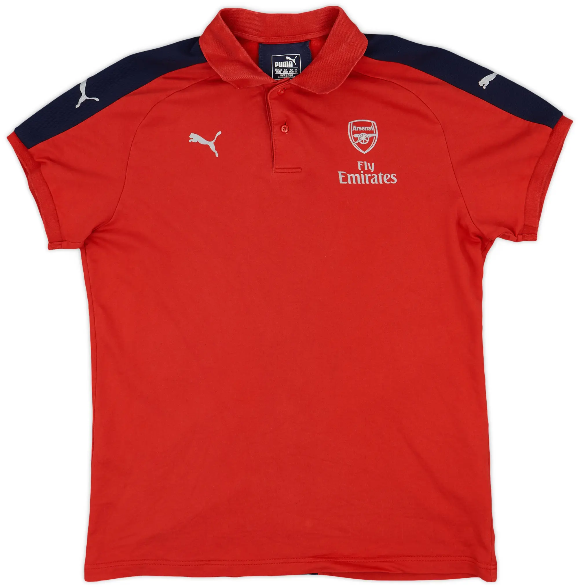 2016-17 Arsenal Puma Polo Shirt - 7/10 - (Women's XL)