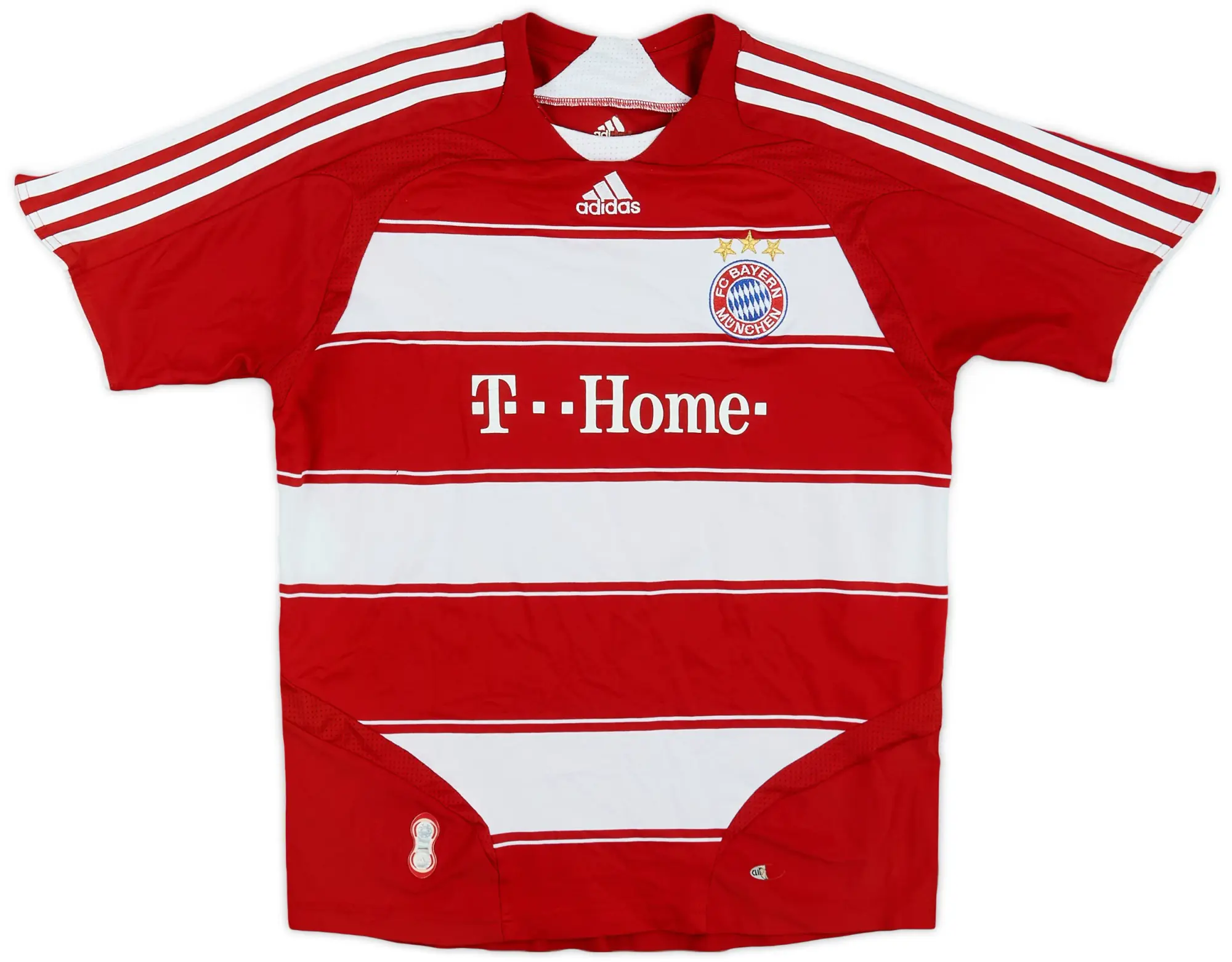 adidas 2007-08 Bayern Munich Home Shirt - 8/10 - (M.Boys)