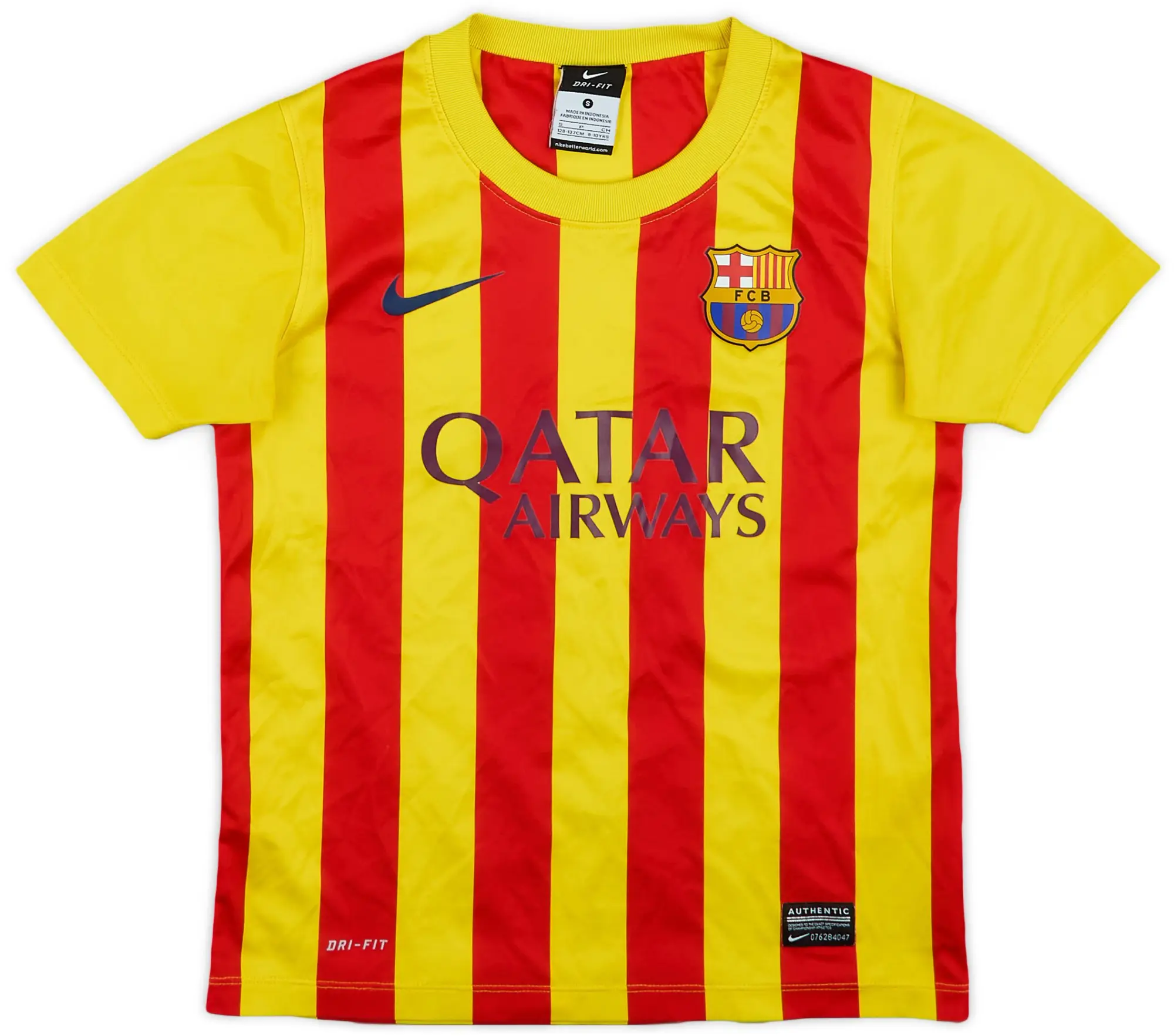 Nike 2013-15 Barcelona Basic Away Shirt - 6/10 - (S.Boys)