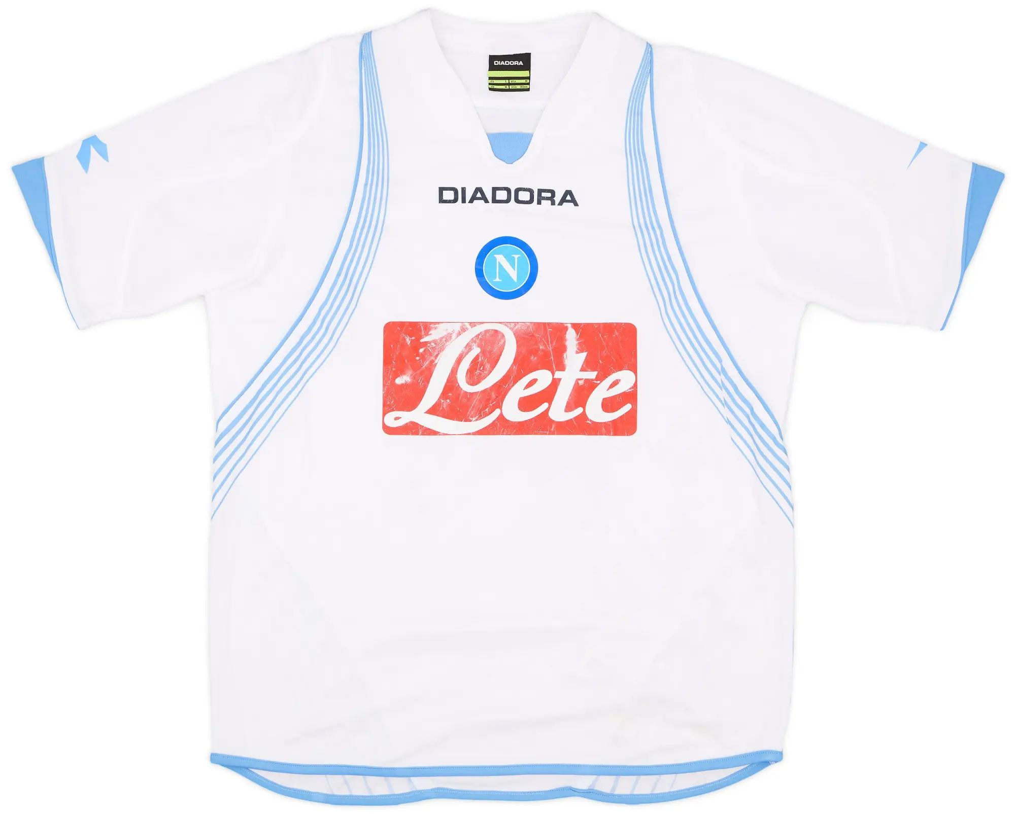 Diadora 2007-08 Napoli Third Shirt - 5/10 - (M)