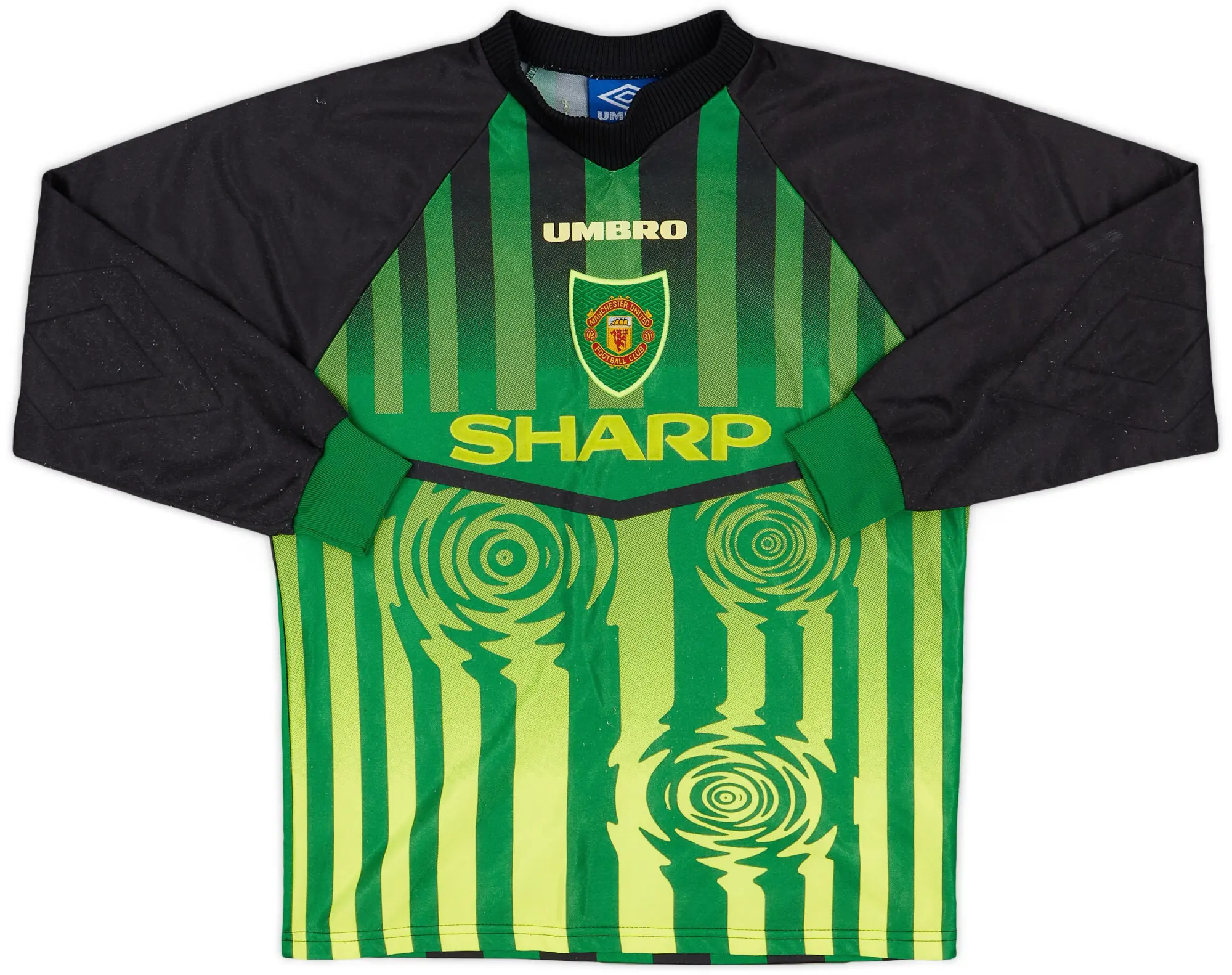 Umbro 1997-98 Manchester United GK Shirt - 7/10 - (L.Boys)