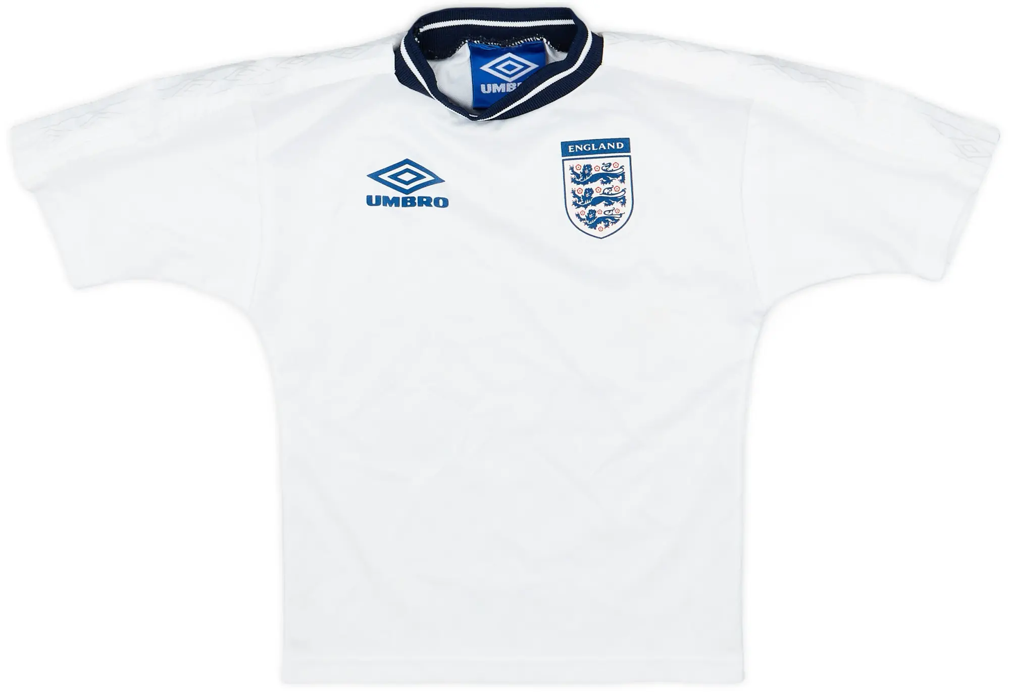 Umbro 1999-01 England Home Shirt - 7/10 - (4-5 Years)