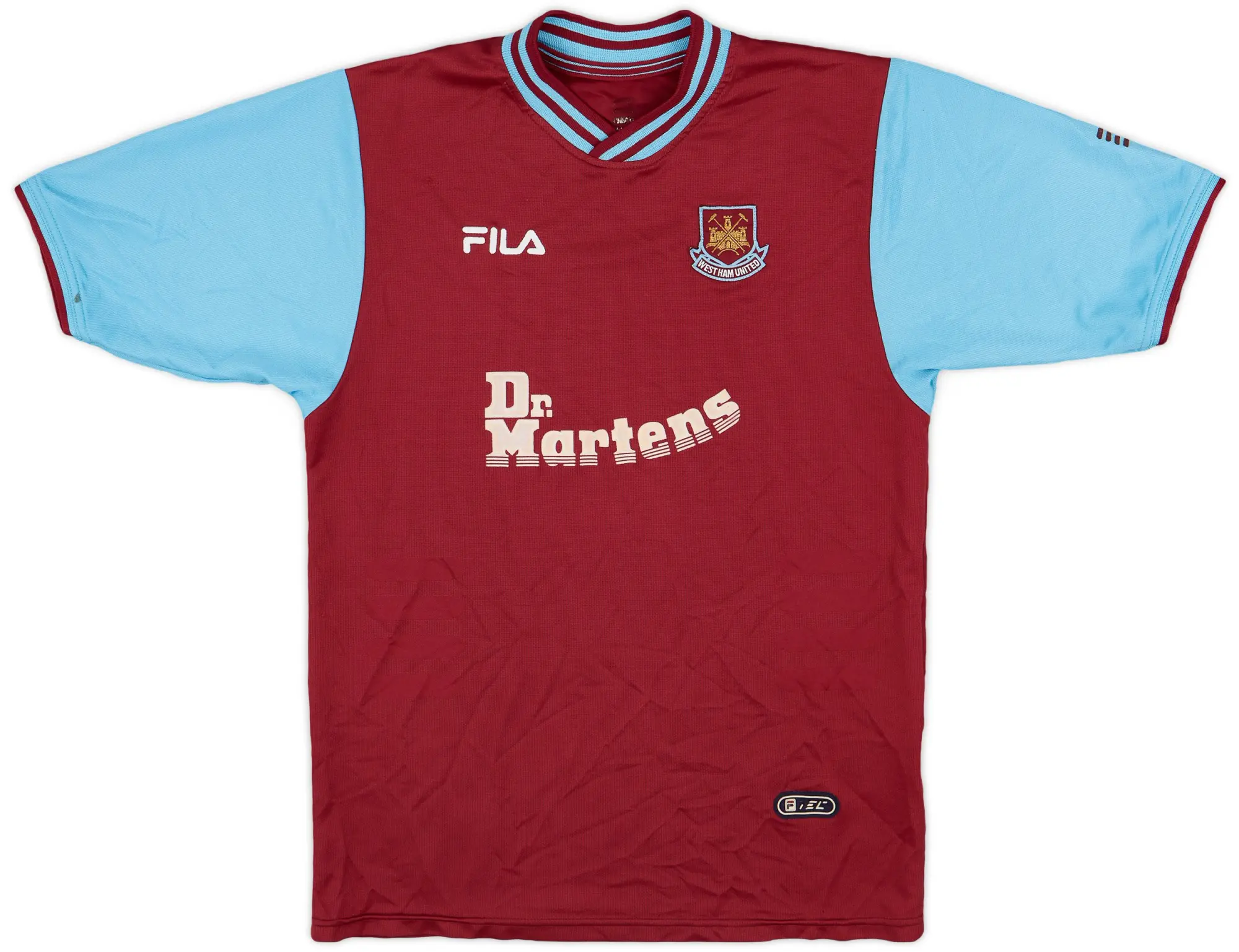 Fila 2001-03 West Ham Home Shirt - 8/10 - (XL.Boys)