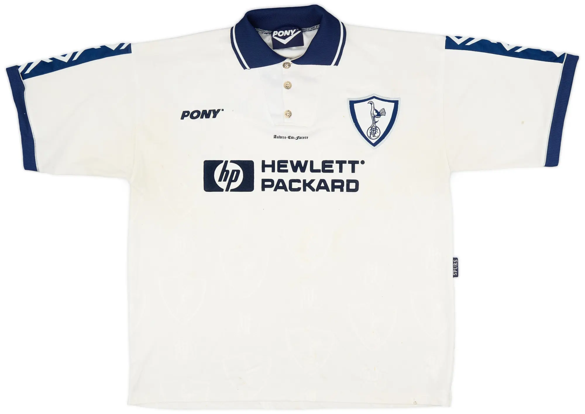 1995-97 Tottenham Home Shirt - 5/10 - (XL)