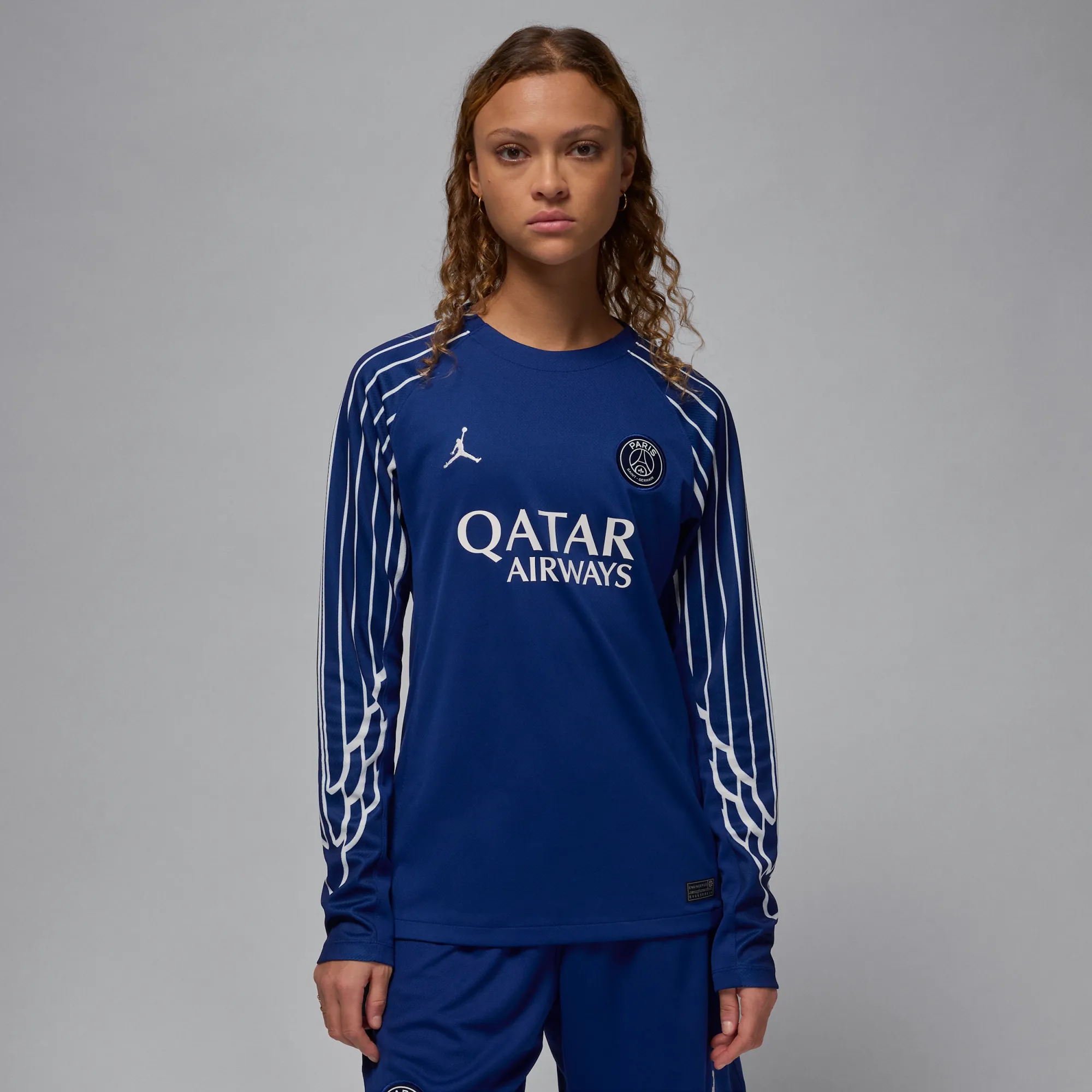 Nike Jordan PSG Jordan Fourth Stadium Shirt 2024-25 - Long Sleeve 