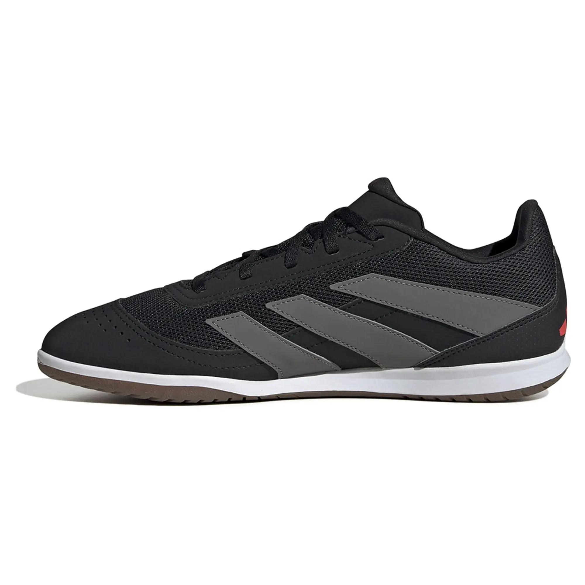 Adidas Predator Club Sala In Stealth Victory - Core Black/Grey Four/Lucid Red - ['Black']