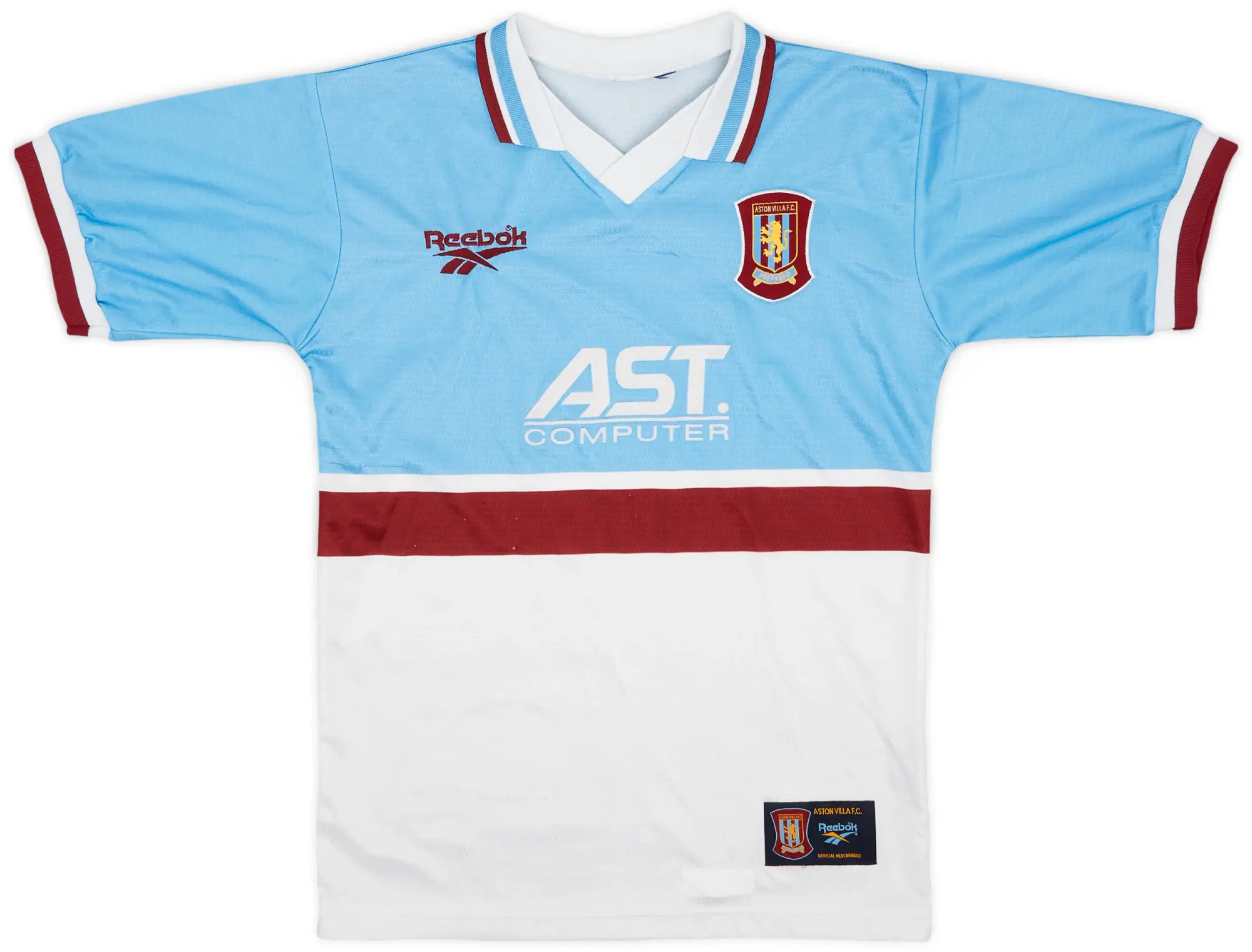 Reebok 1997-98 Aston Villa Away Shirt - 7/10 - (Y)