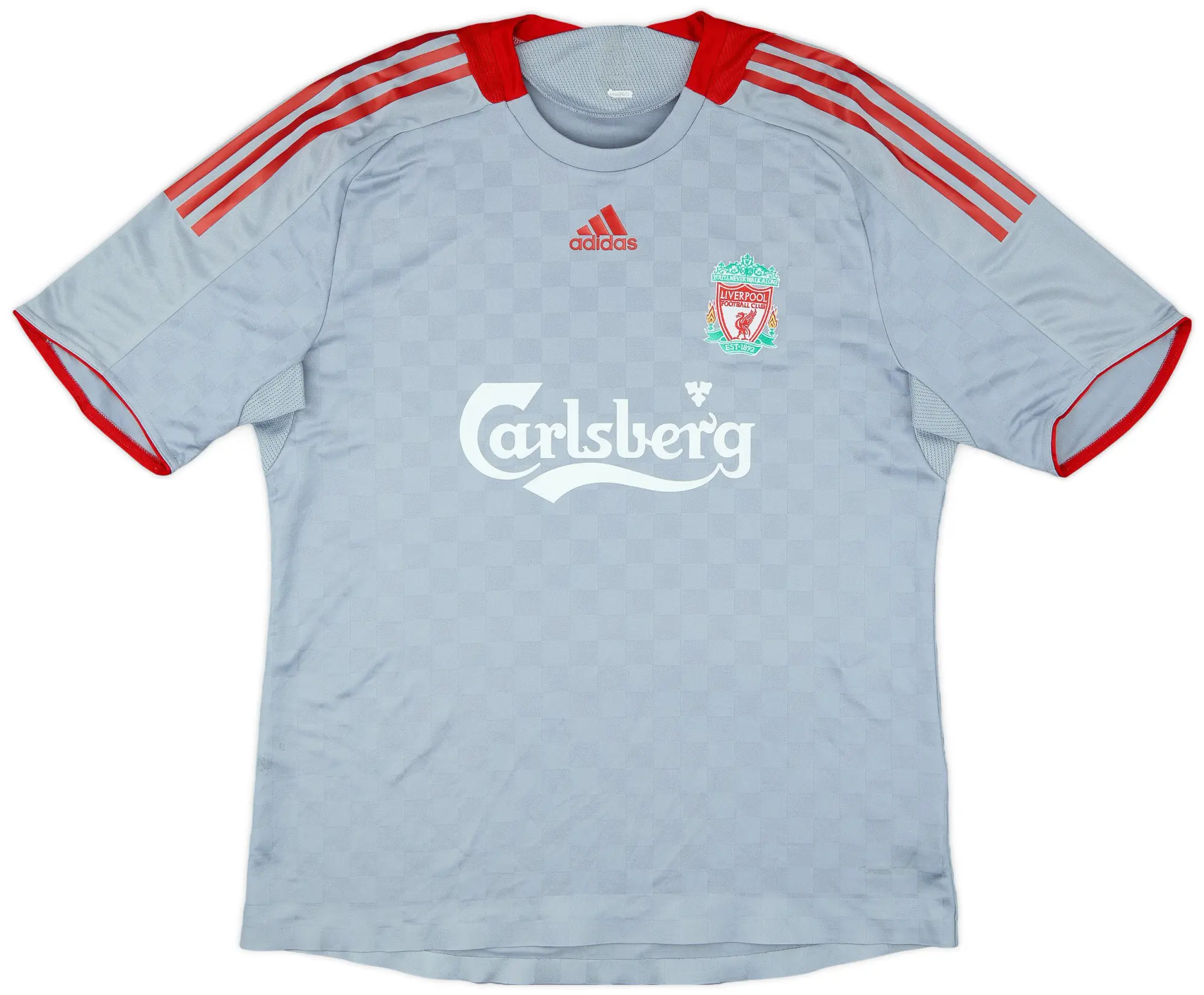 adidas 2008-09 Liverpool Player Issue Away Shirt #5 - 8/10 - (XL)