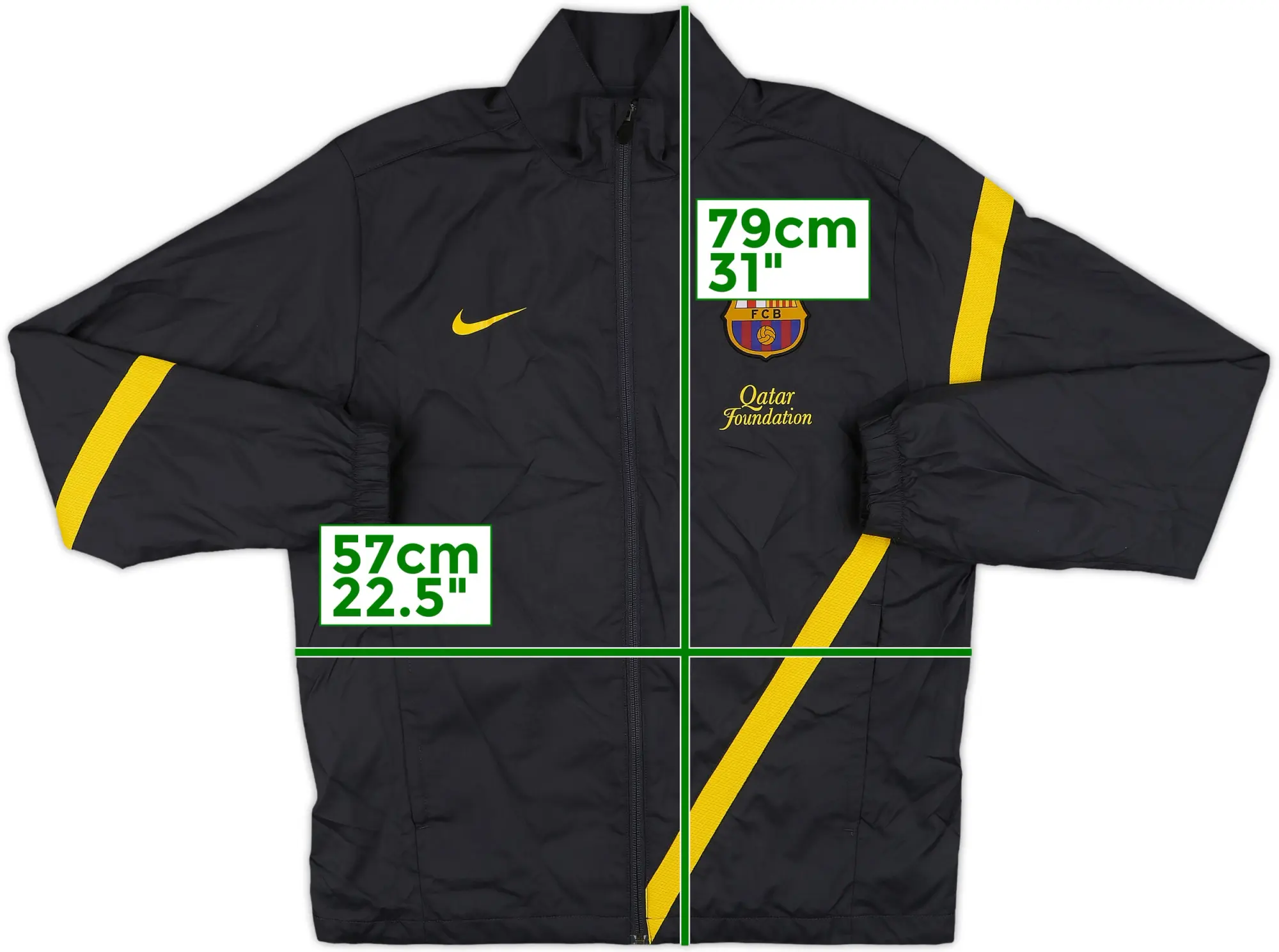 2011-12 Barcelona Nike Track Jacket - 8/10 - (L)