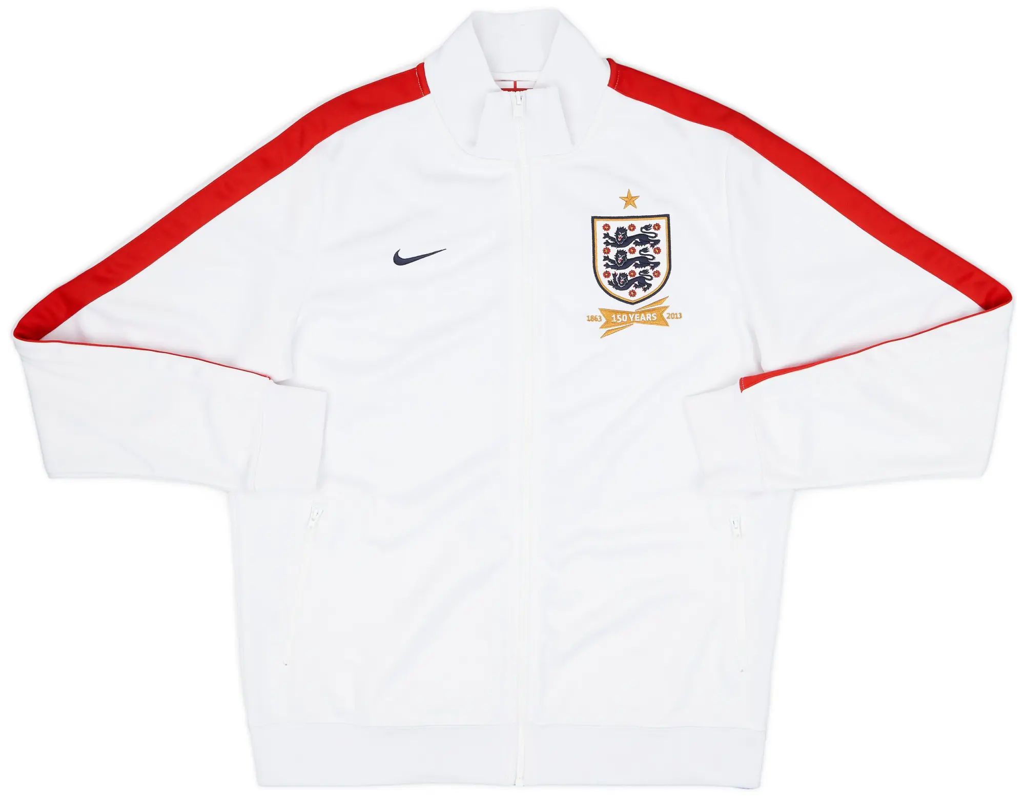 2013-14 England Nike N98 Track Jacket - 6/10 - (L)