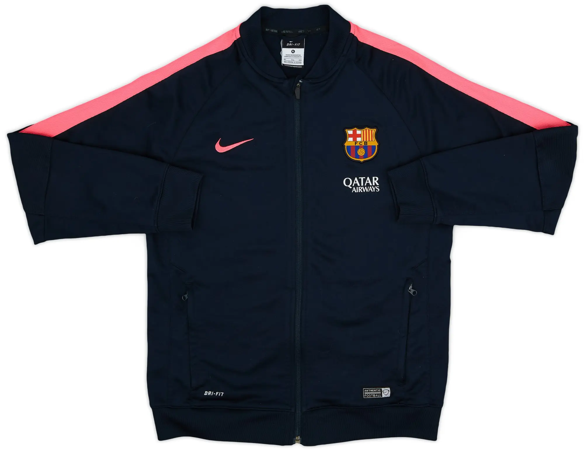 2014-15 Barcelona Nike Track Jacket - 8/10 - (XL.Boys)