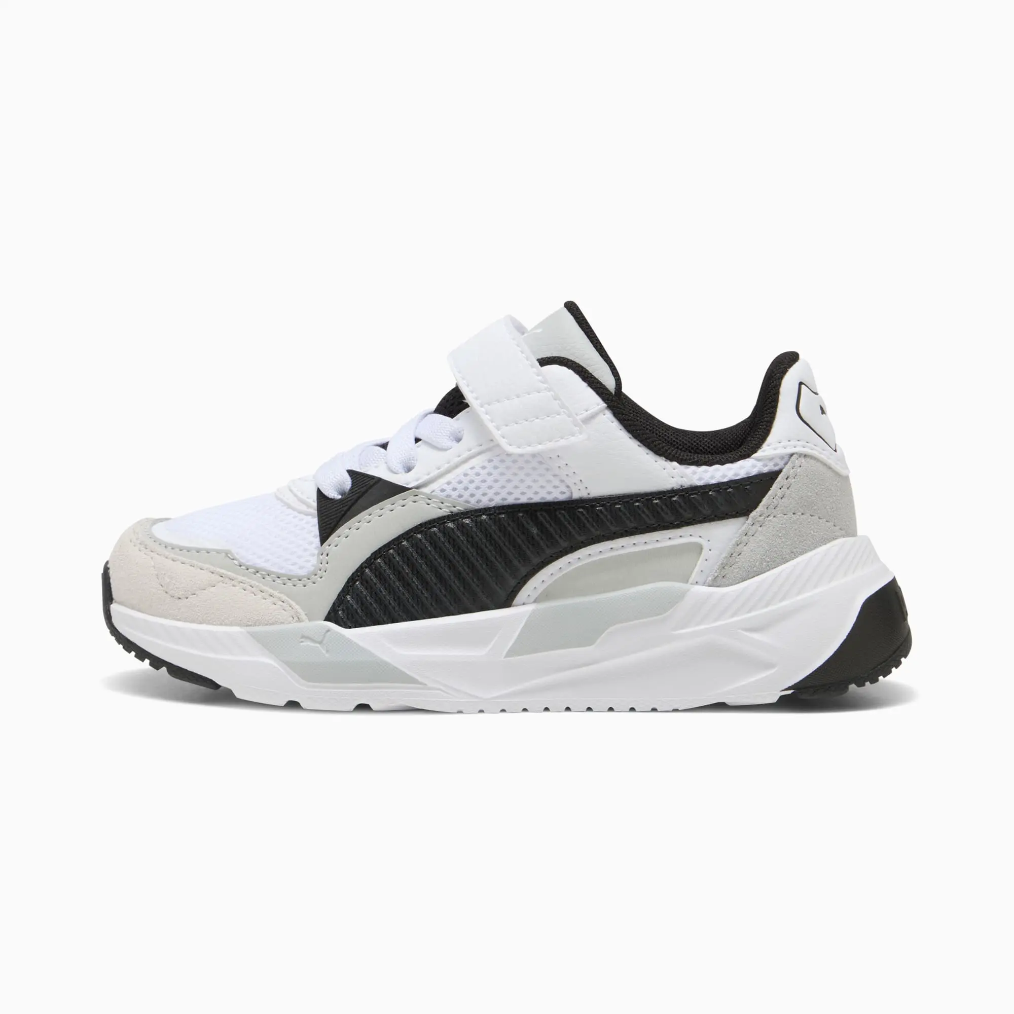 PUMA Trinity 2 Sneakers Kids, White/Black/Cool Light Grey