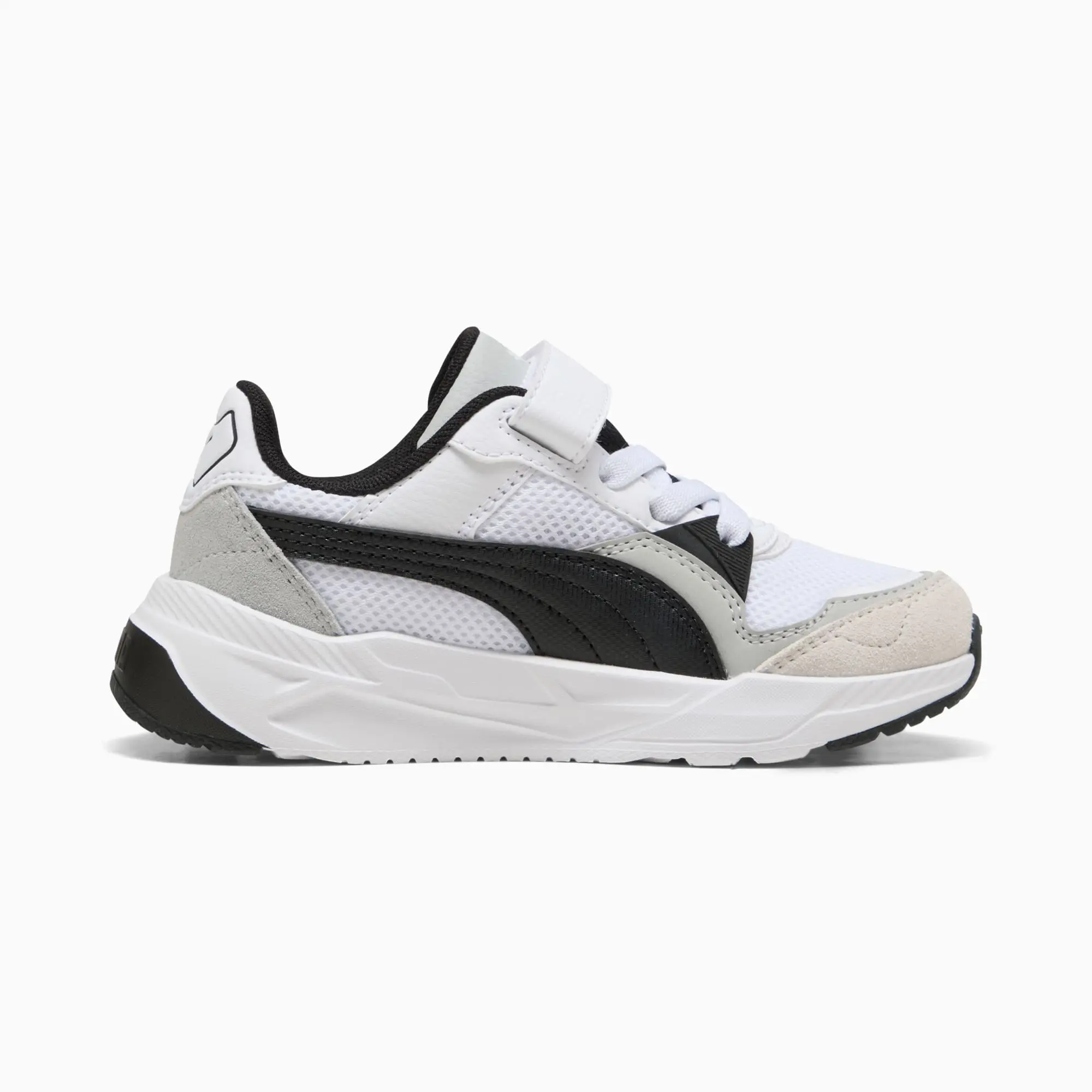 PUMA Trinity 2 Sneakers Kids, White/Black/Cool Light Grey