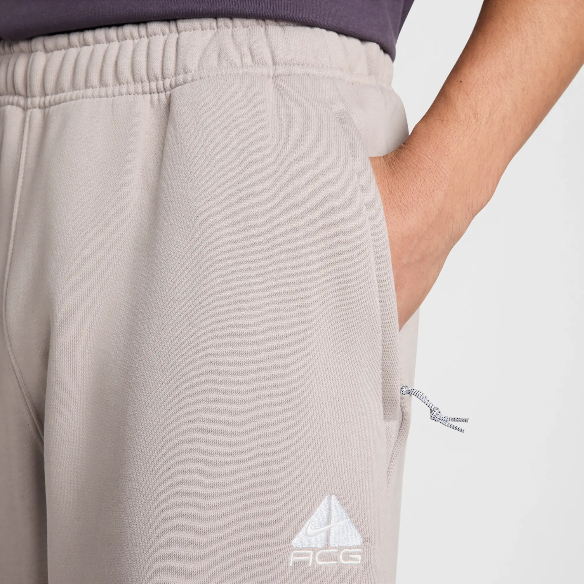 Nike ACG Lungs Fleece Joggers - Grey - Mens