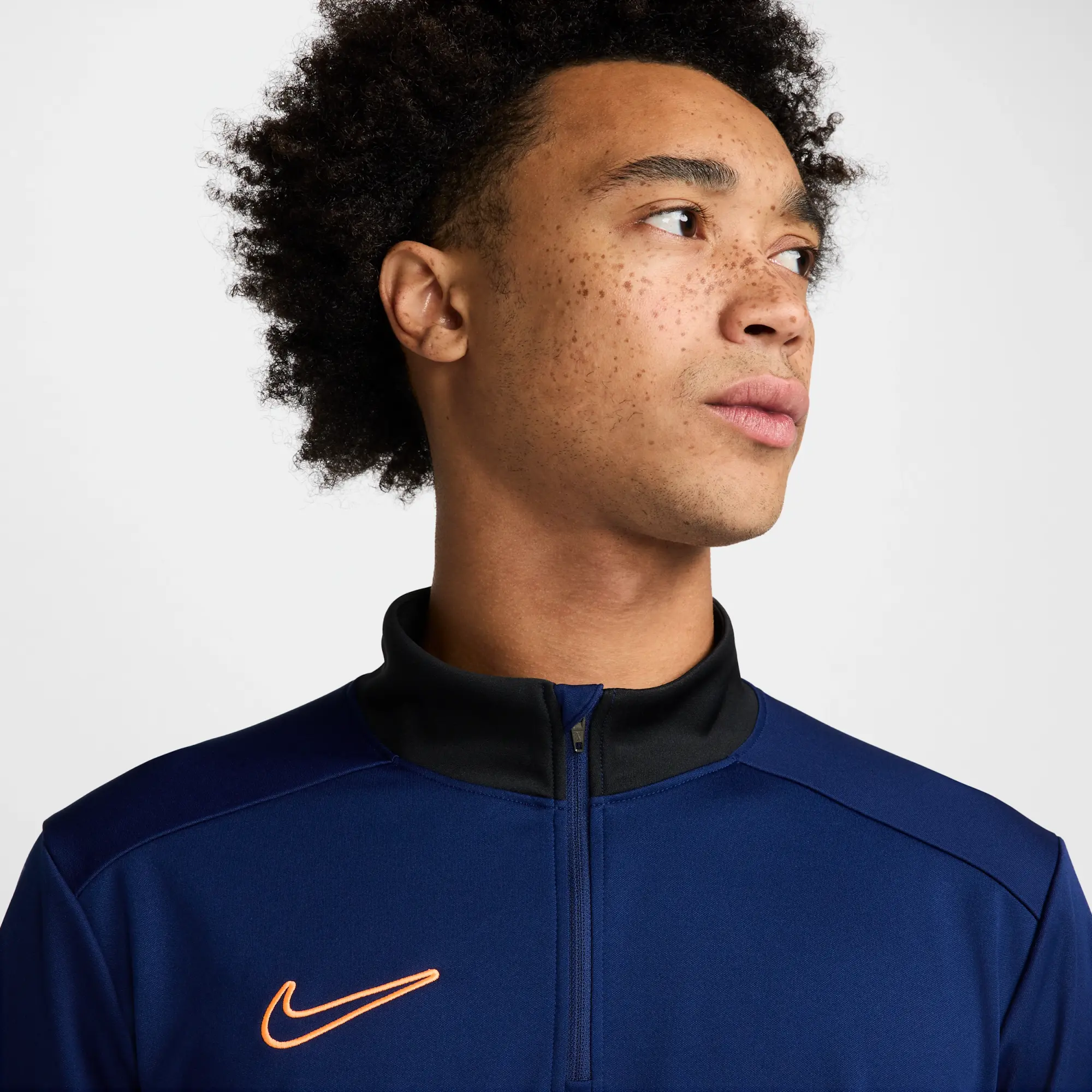 Nike Football Academy 25 Dri-Fit Drill Top In Blue
