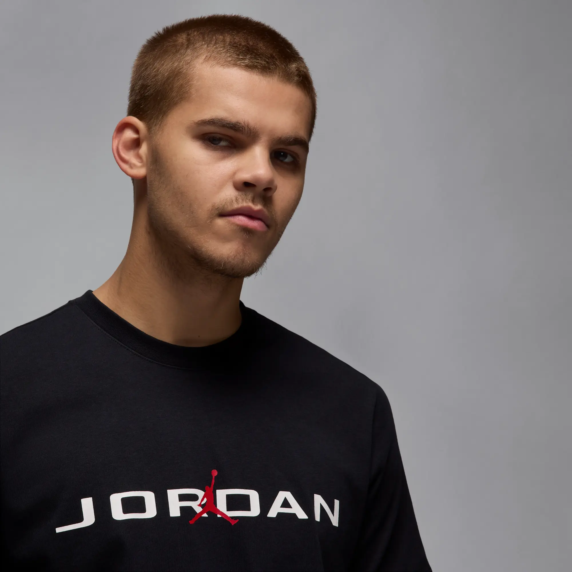 Nike Jordan Air Men's T-Shirt - Black - Cotton