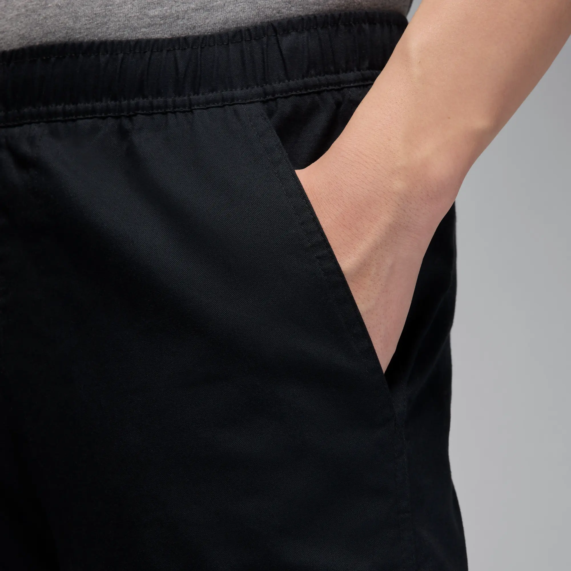 Nike Jordan Essentials Men's Woven Trousers - Black - Cotton/Elastane