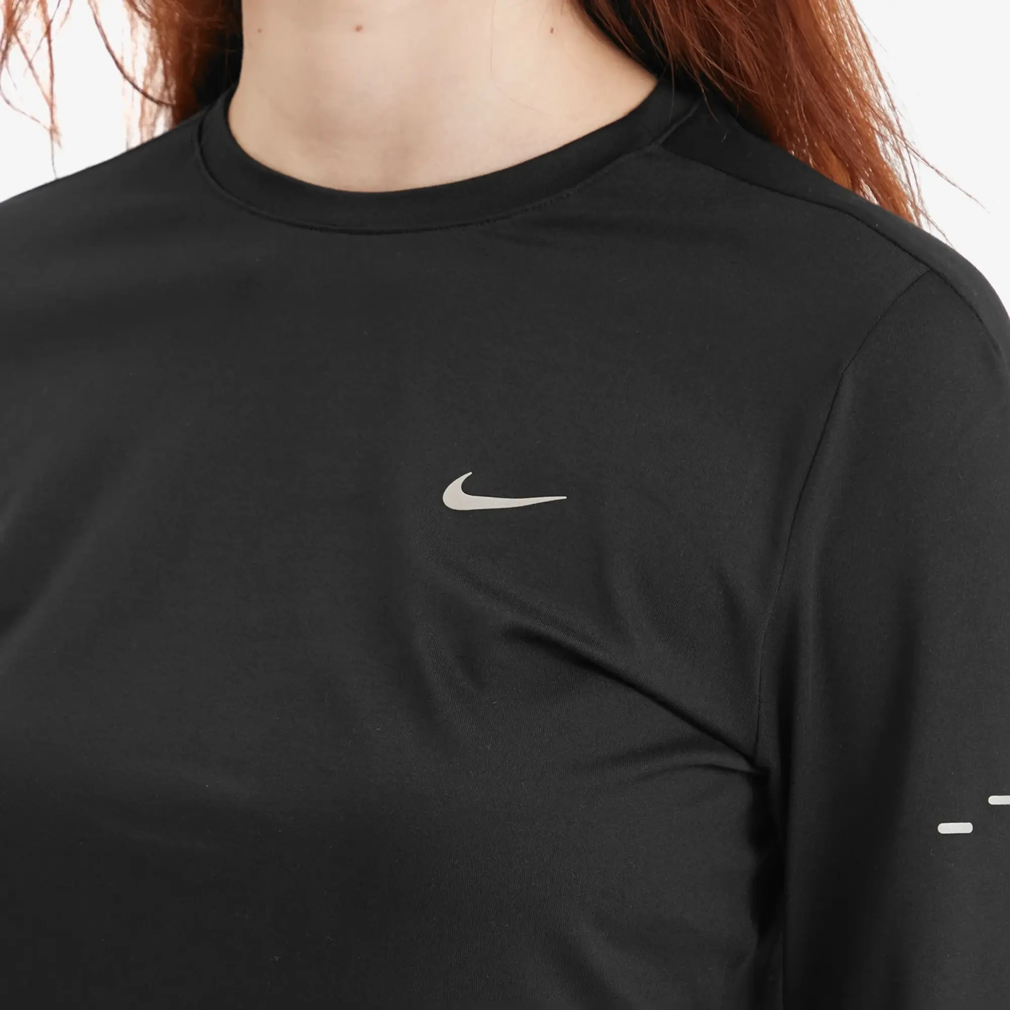 Nike Women's Swift Dri-fit UV Long Sleeve T-Shirt Black