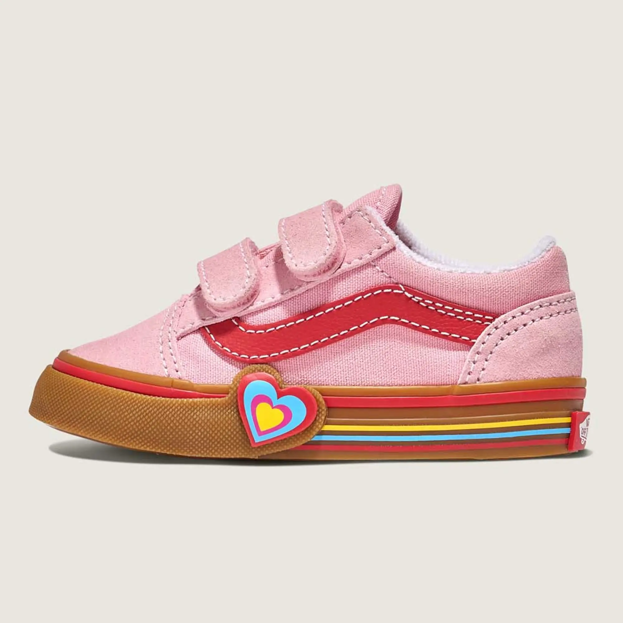 Vans - Toddler Old Skool Shoes (1-4 Years), Pink