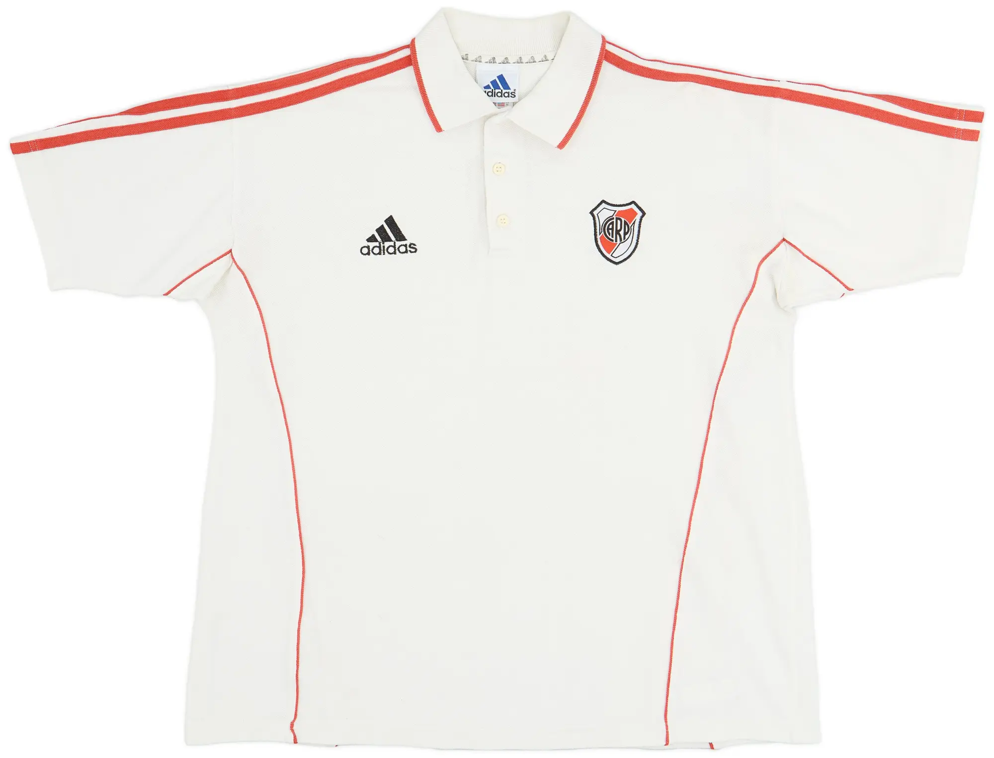 2002-03 River Plate adidas Polo Shirt - 6/10 - (M)