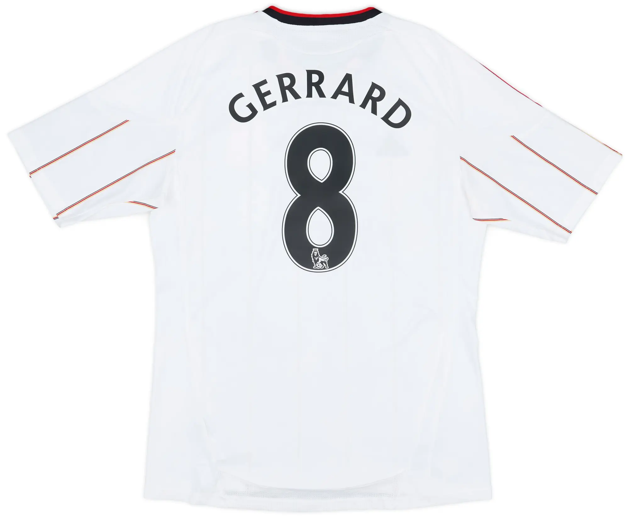 adidas 2010-11 Liverpool Away Shirt Gerrard #8 - 8/10 - (M)