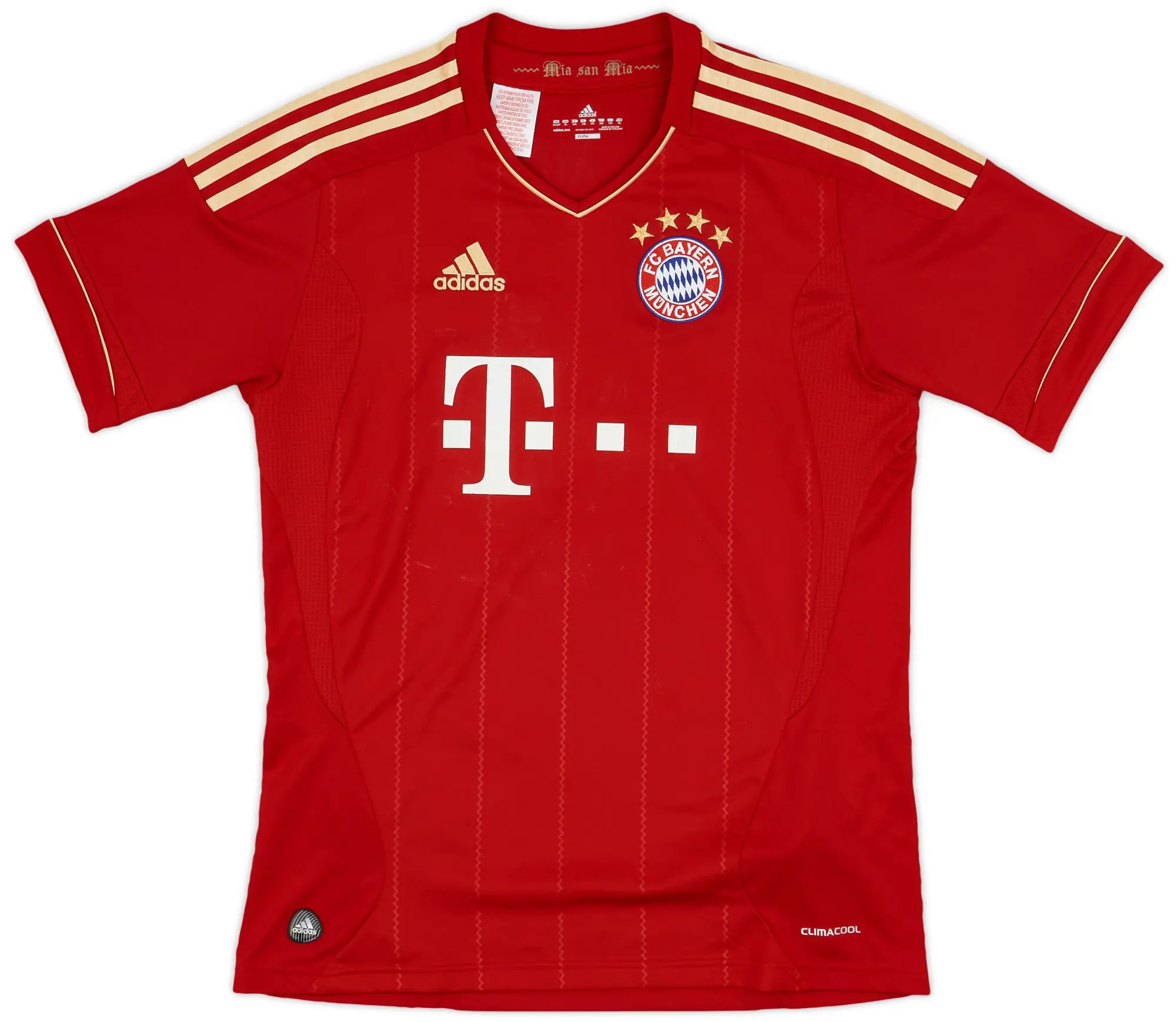 adidas 2011-13 Bayern Munich Home Shirt - 6/10 - (XL.Boys)