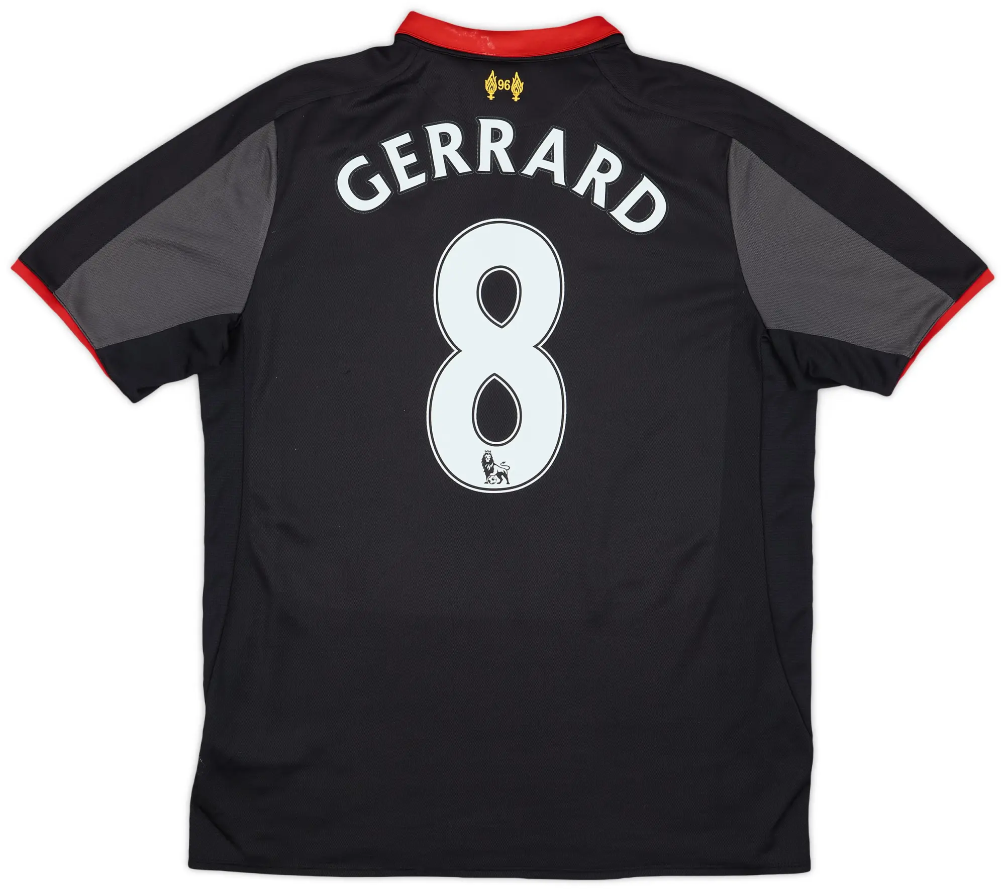 2014-15 Liverpool Third Shirt Gerrard #8 - 5/10 - (M)