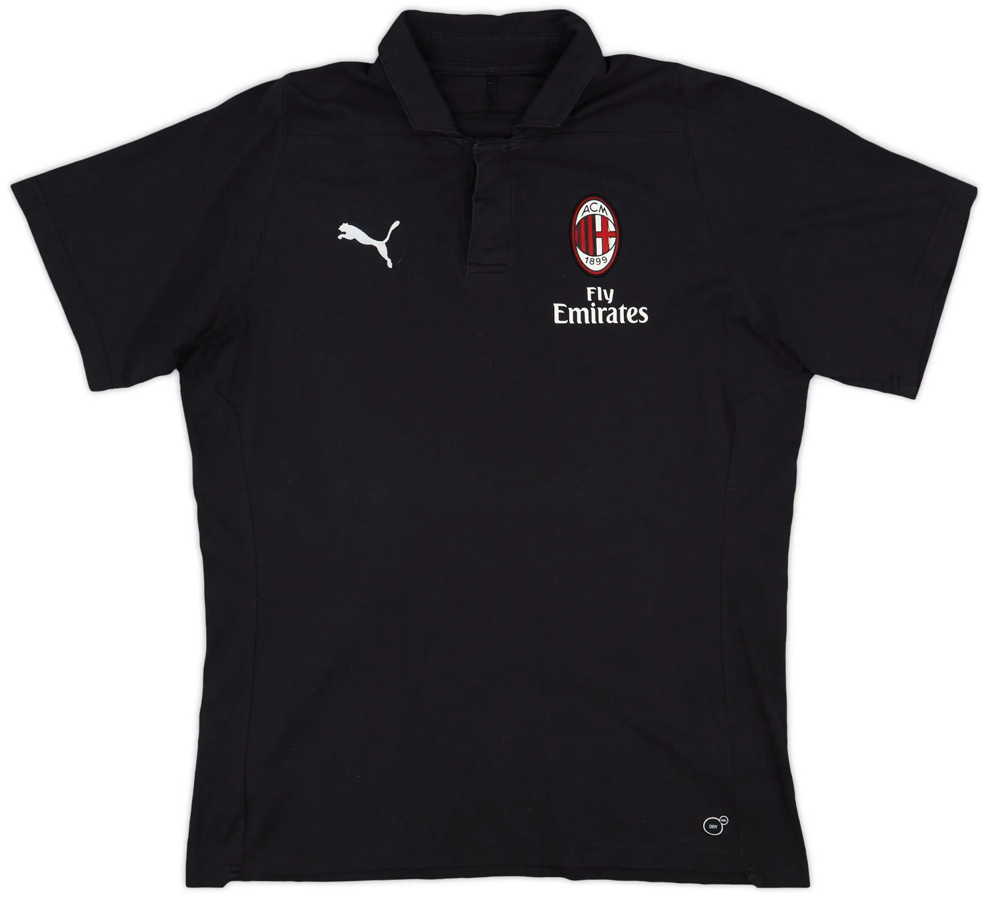 2018-19 AC Milan Puma Polo Shirt - 6/10 - (XL)