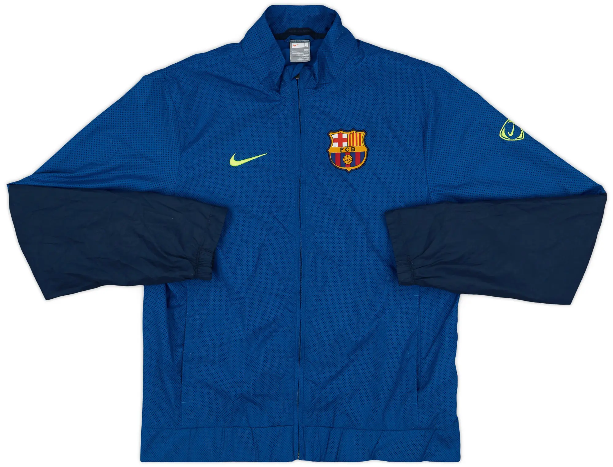 2009-10 Barcelona Nike Track Jacket - 8/10 - (L)