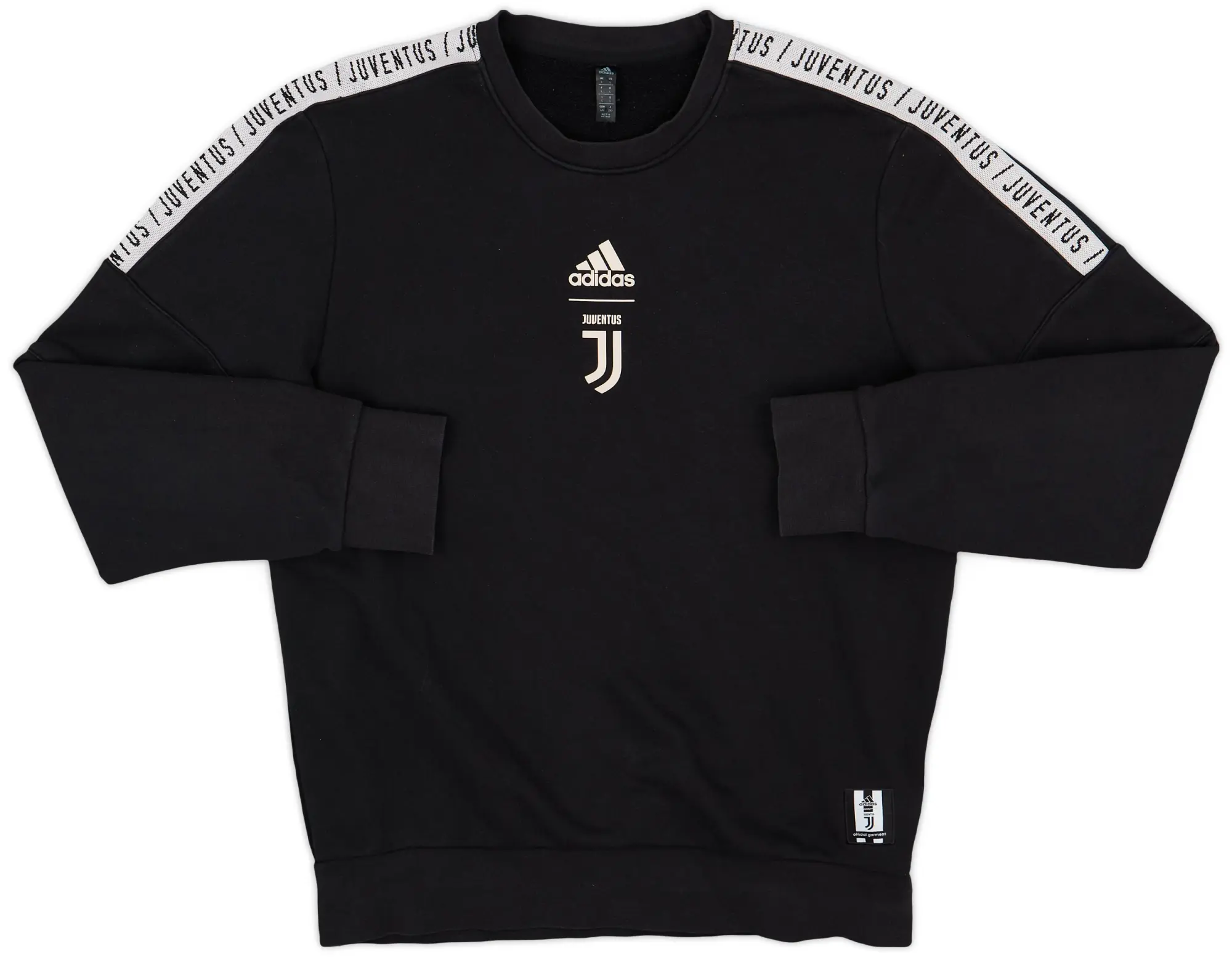 2018-19 Juventus adidas Sweat Top - 8/10 - (L)